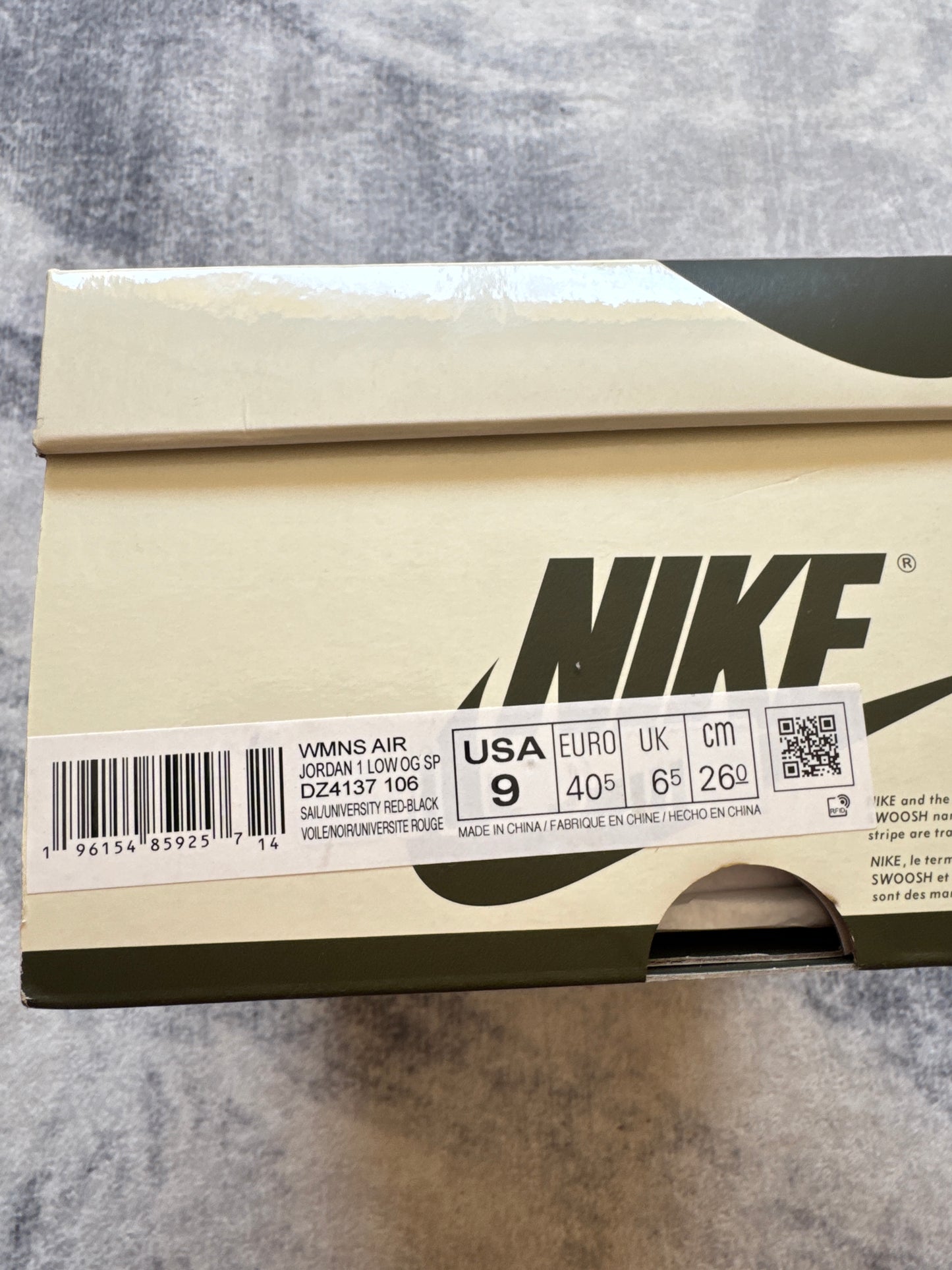 Jordan 1 Low Travis Scott Medium Olive