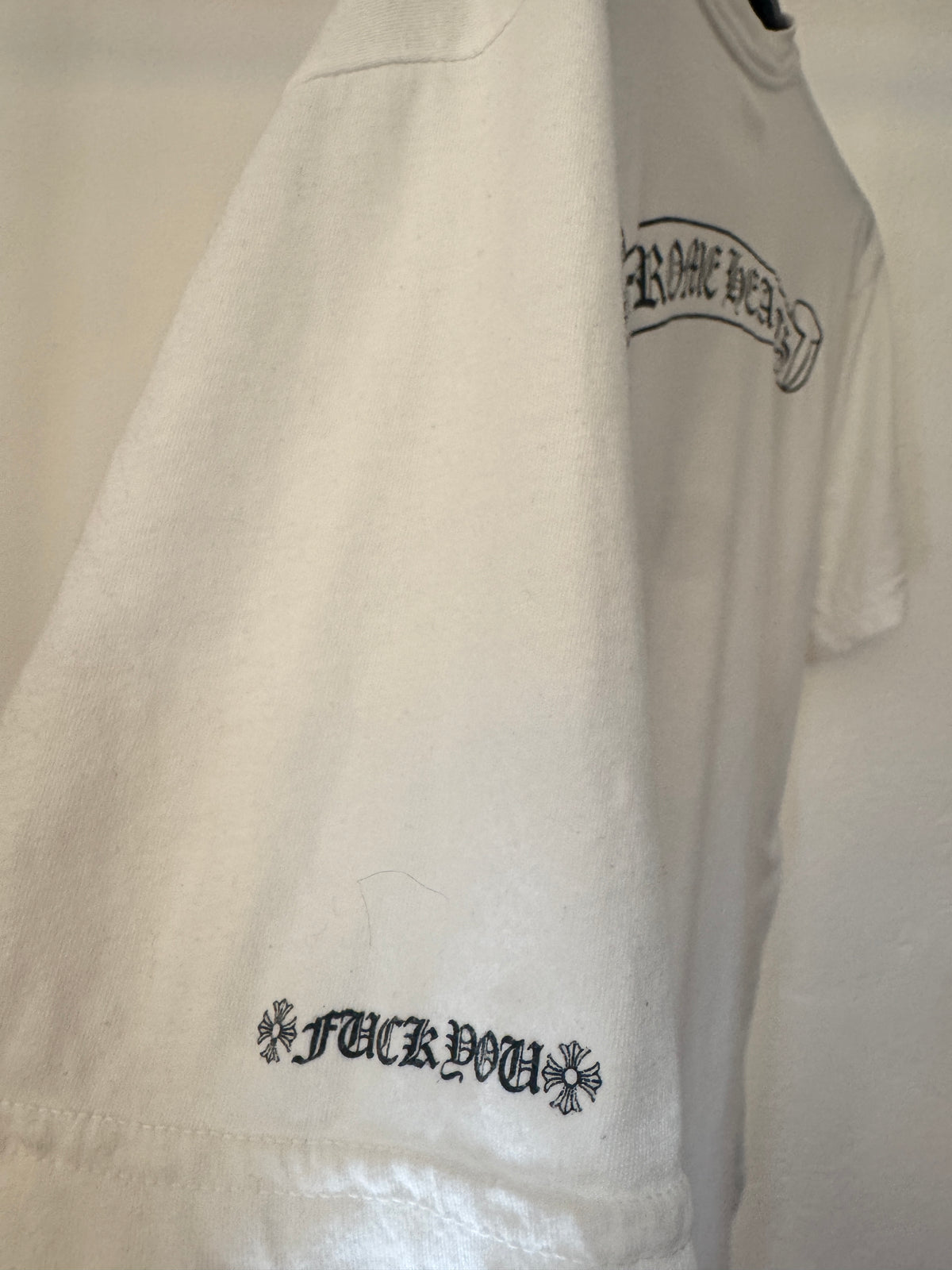 Chrome Hearts White Logo T-Shirt