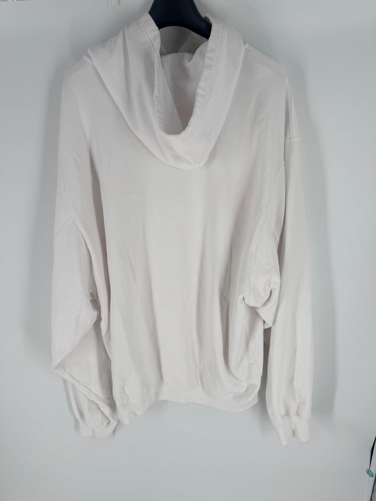 Balenciaga White Logo Hoodie