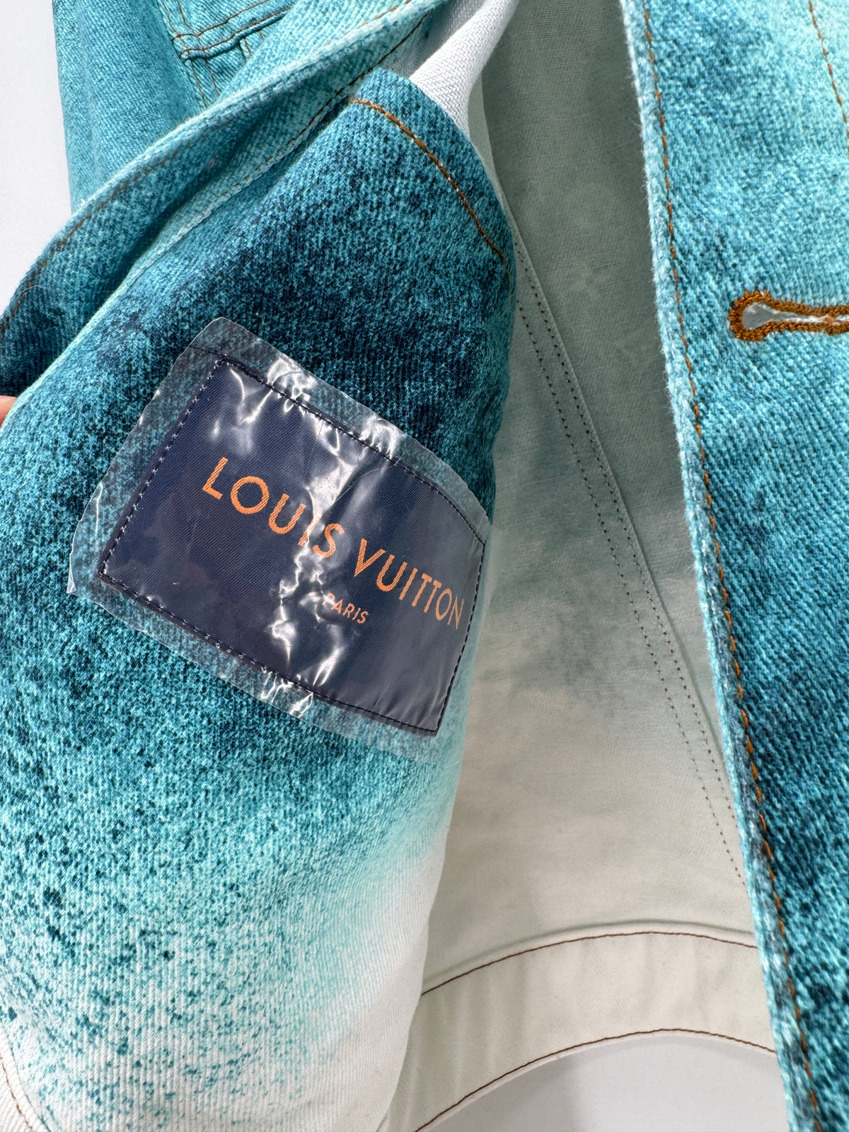 Louis Vuitton Denim Azul Jacket