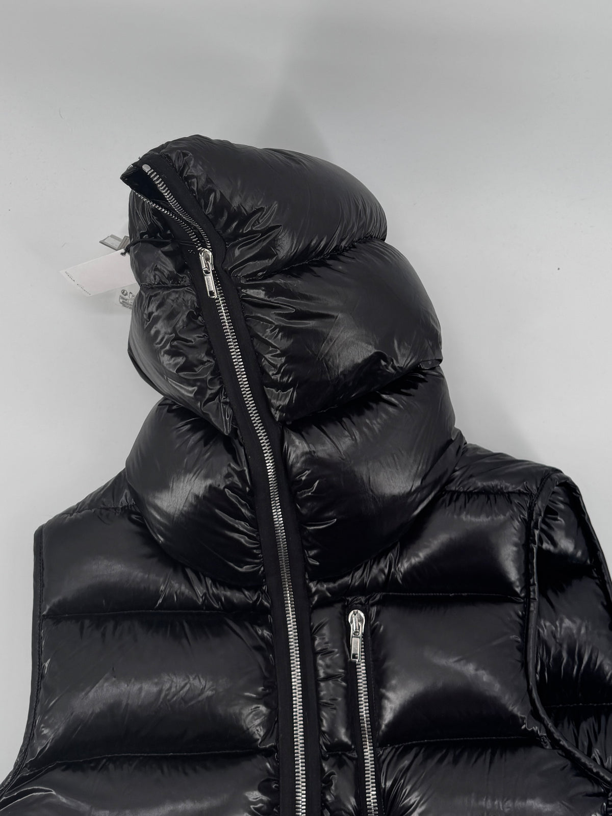 Rick Owens FW 2024 Smanicato con Cappuccio Chiudibile