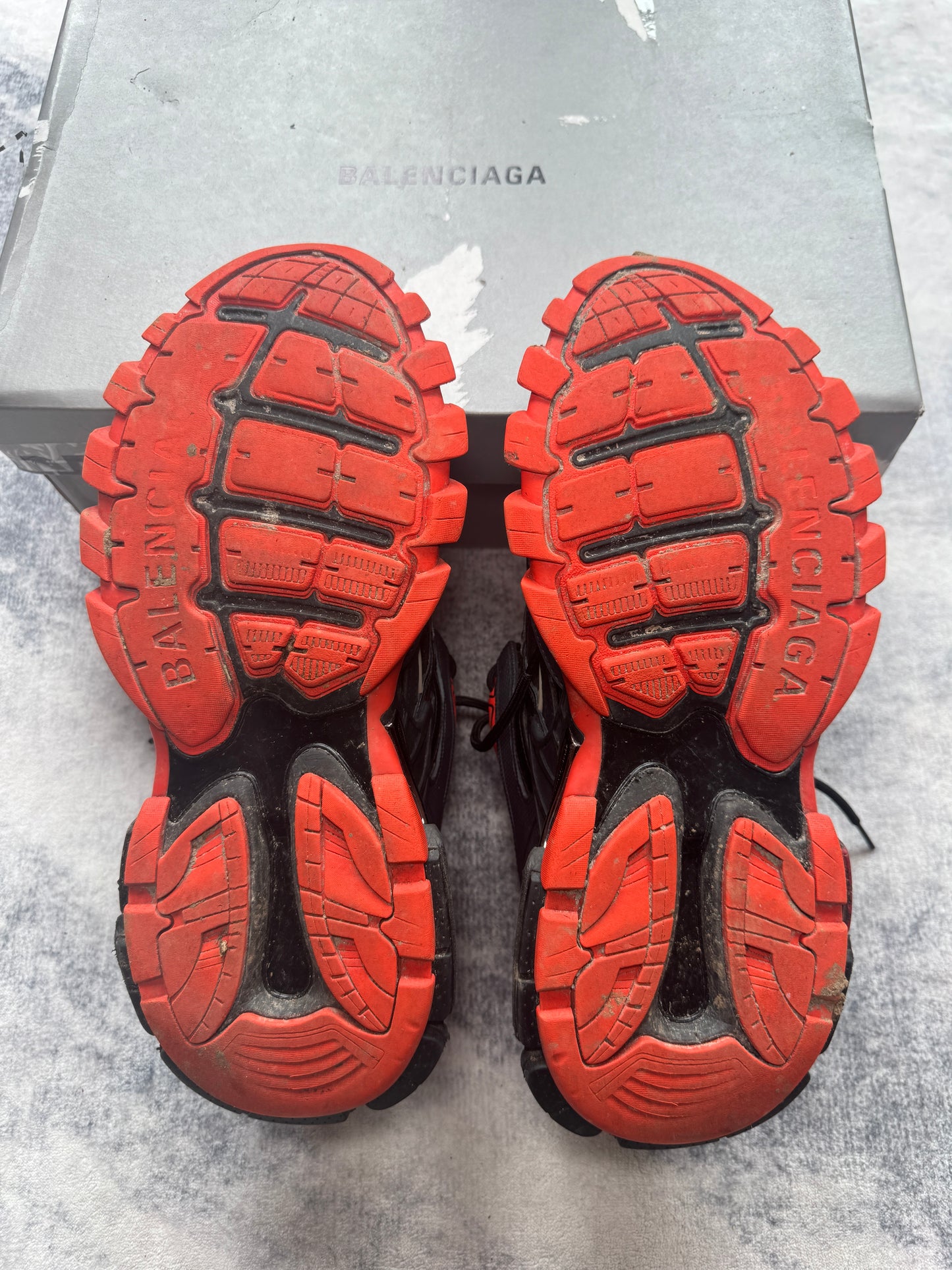 Balenciaga Trackv2 Black/Orange