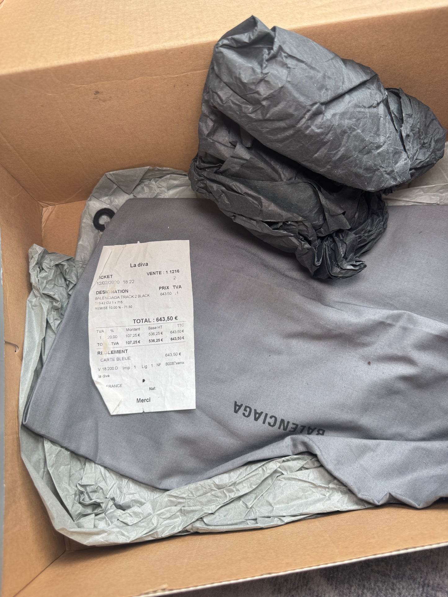 Balenciaga Trackv2 Total Black