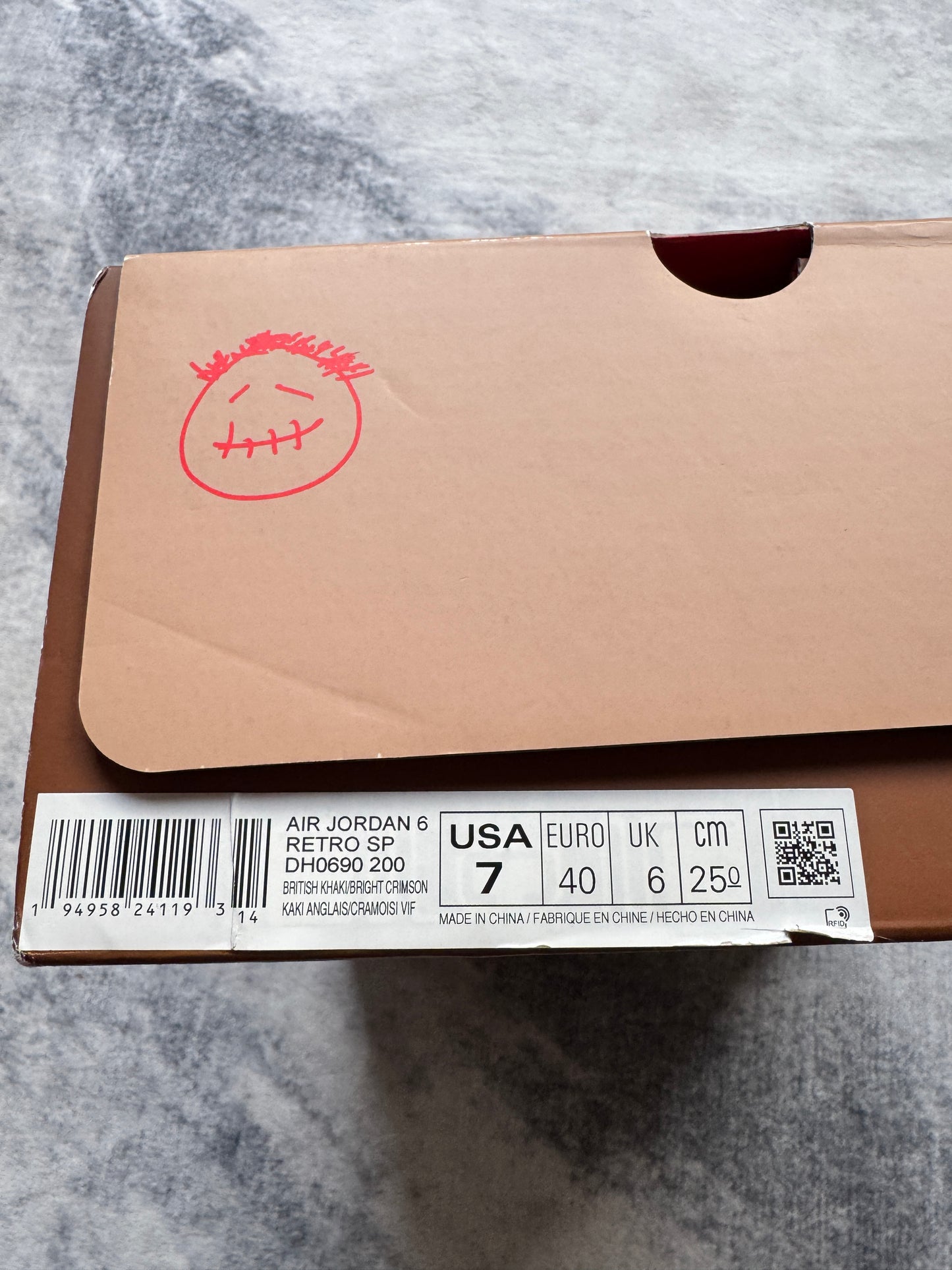 Jordan 6 Cactus Jack Khaki