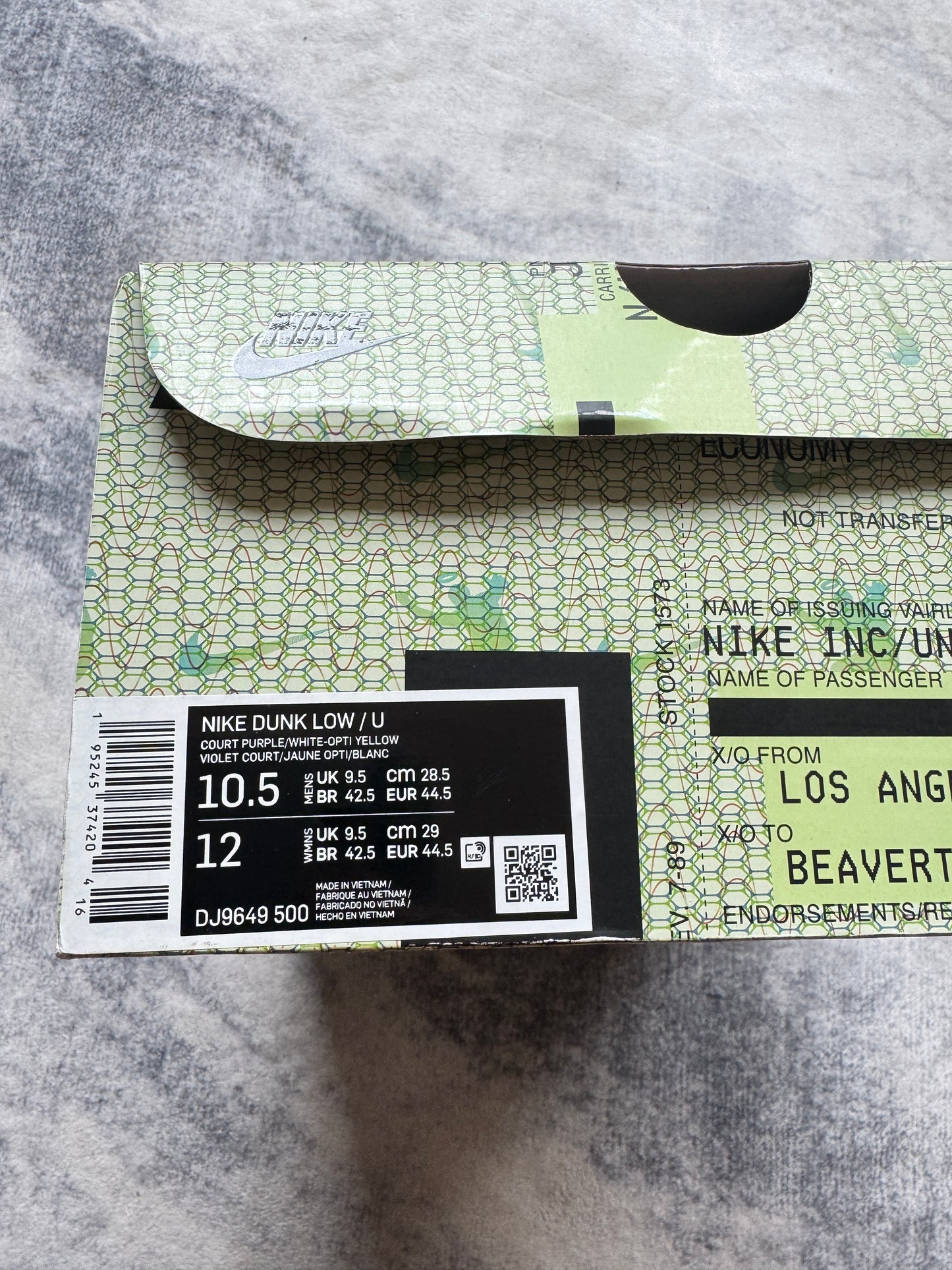 Nike Dunk Low Union LA