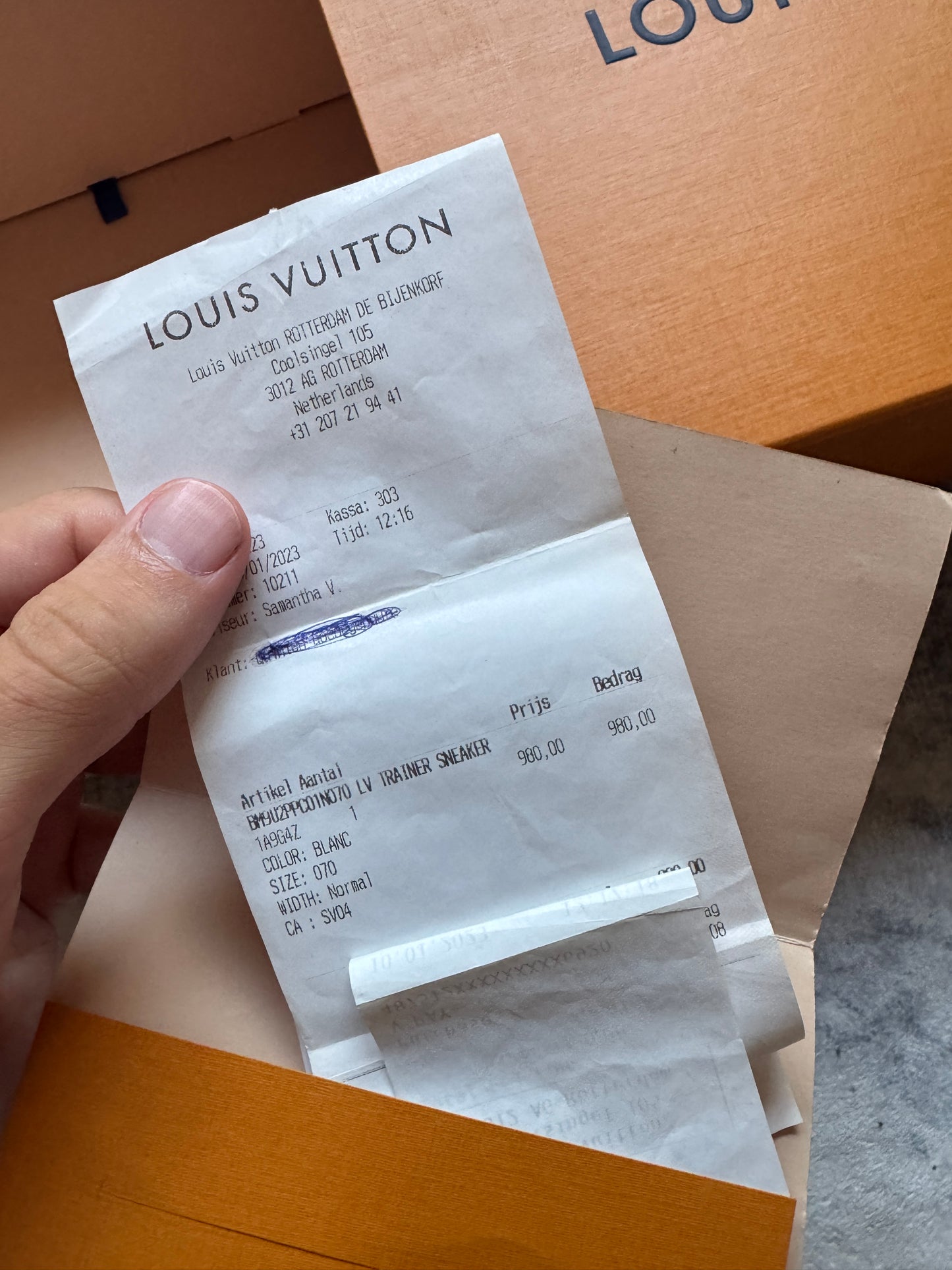 Louis Vuitton Trainer Triple White
