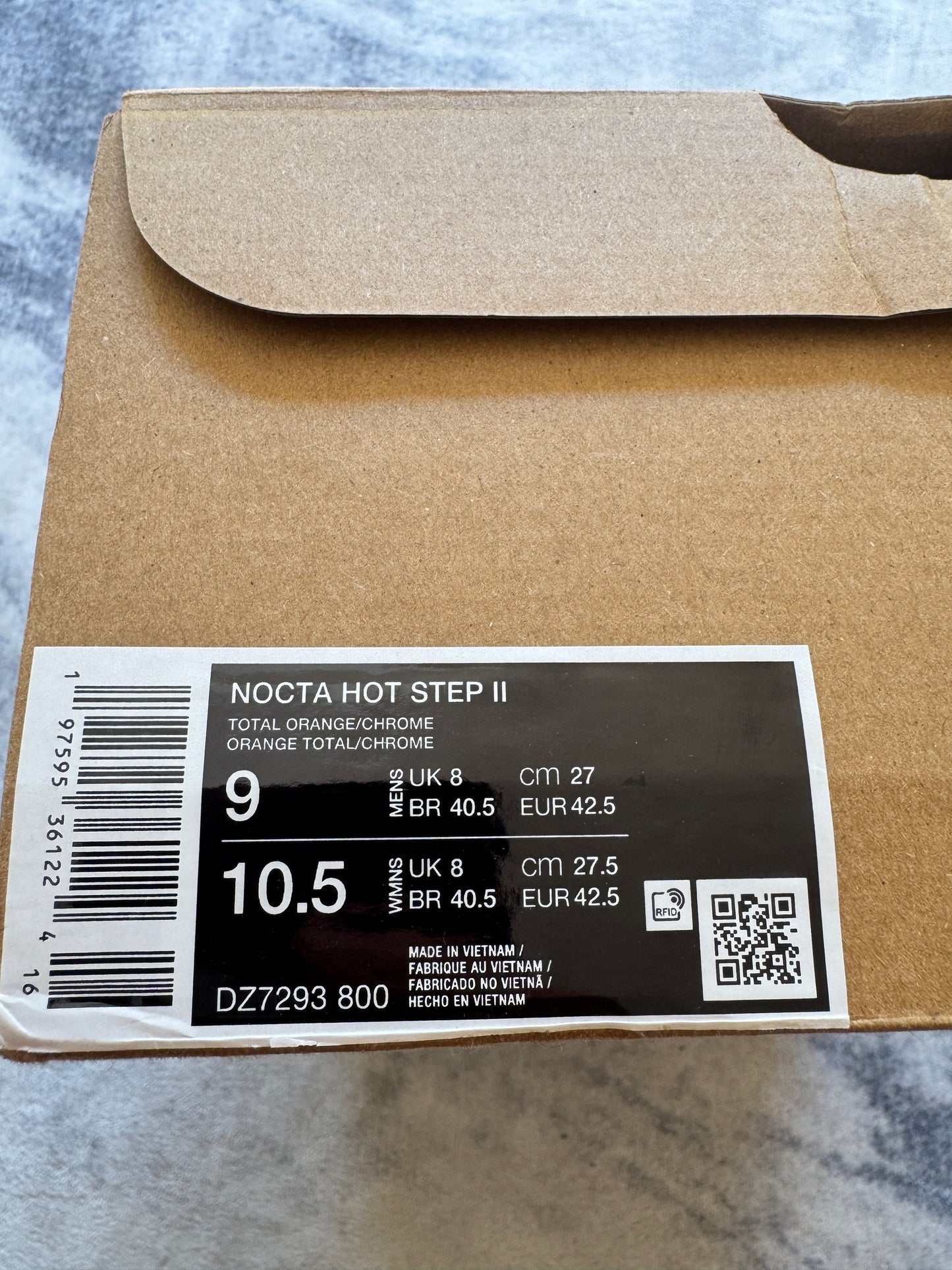 Nike Nocta Hot Step 2 Orange