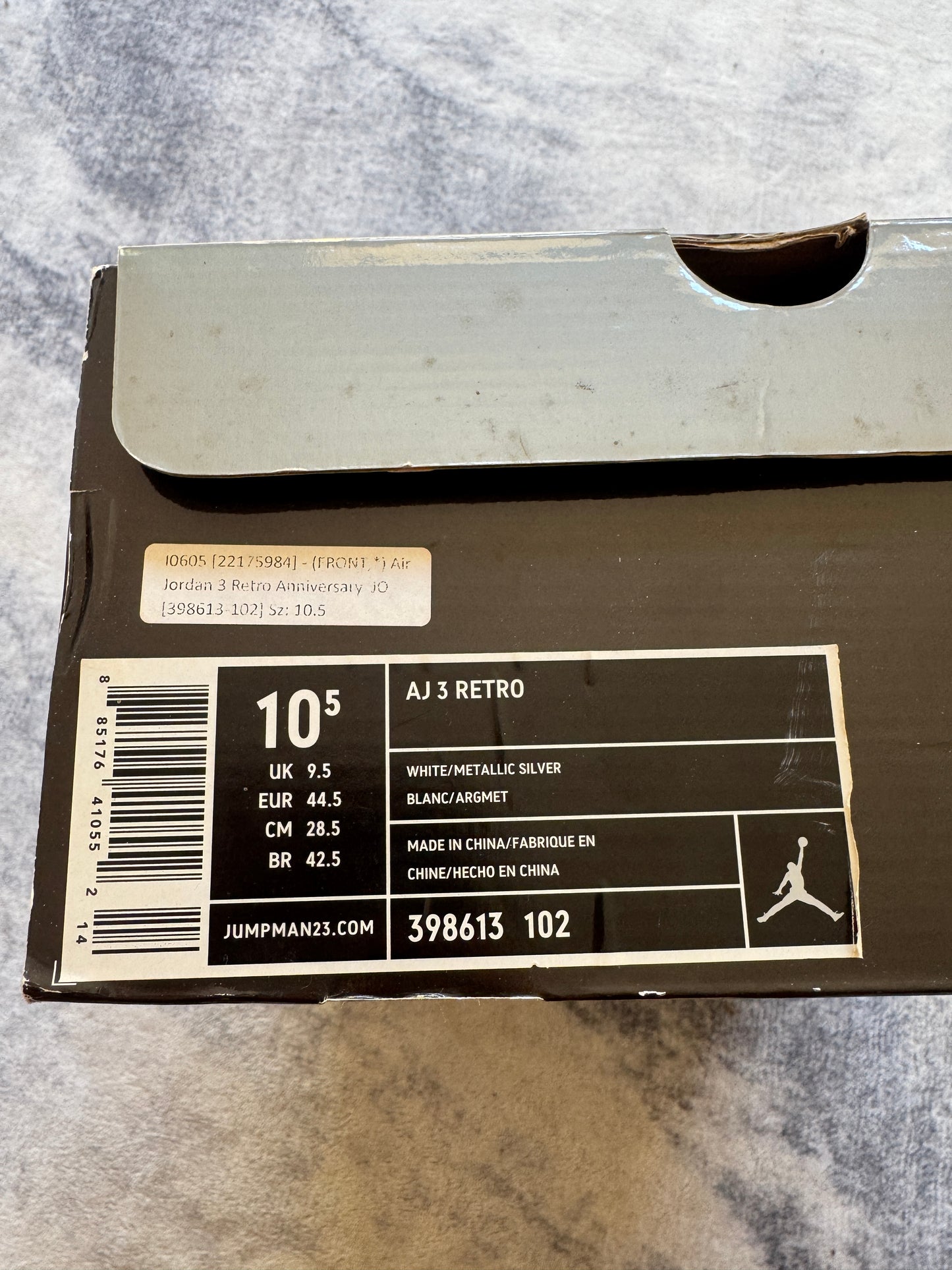 Jordan 3 Pure Money OG