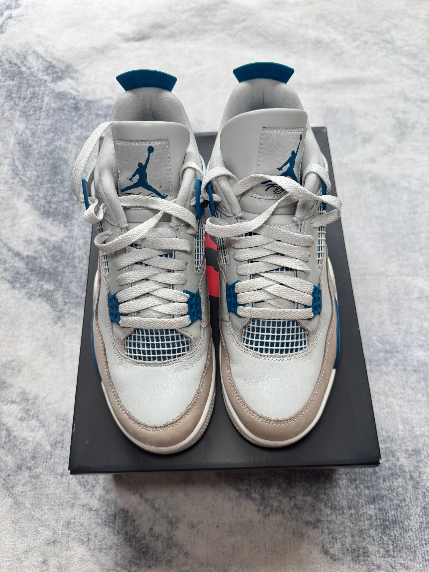 Jordan 4 Military Blu