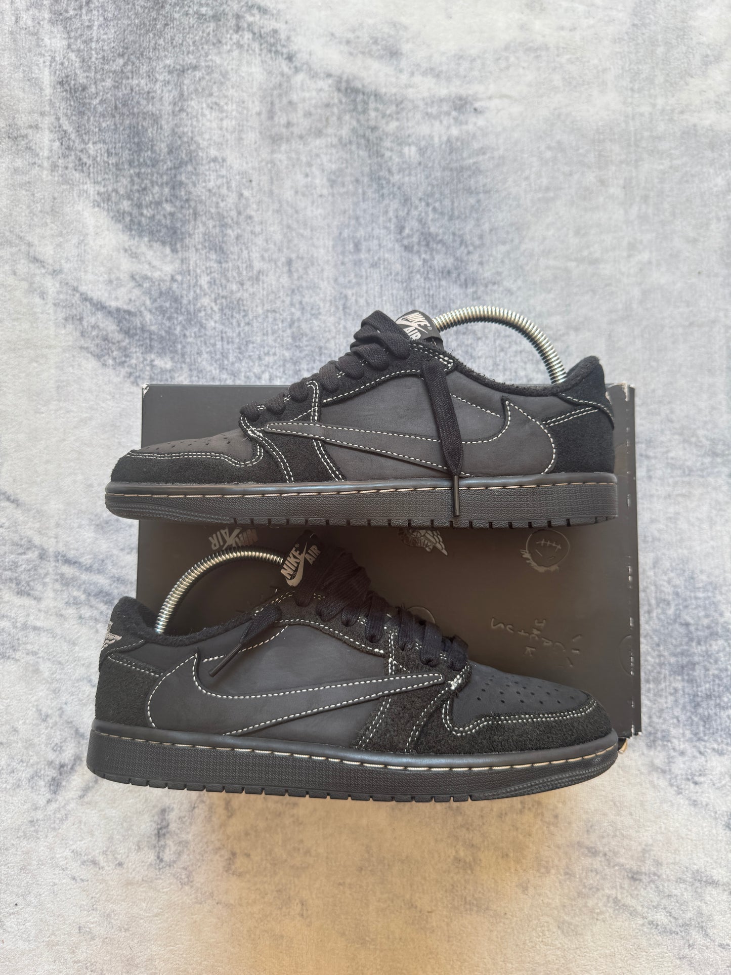 Jordan 1 Low Travis Scott Black Phantom