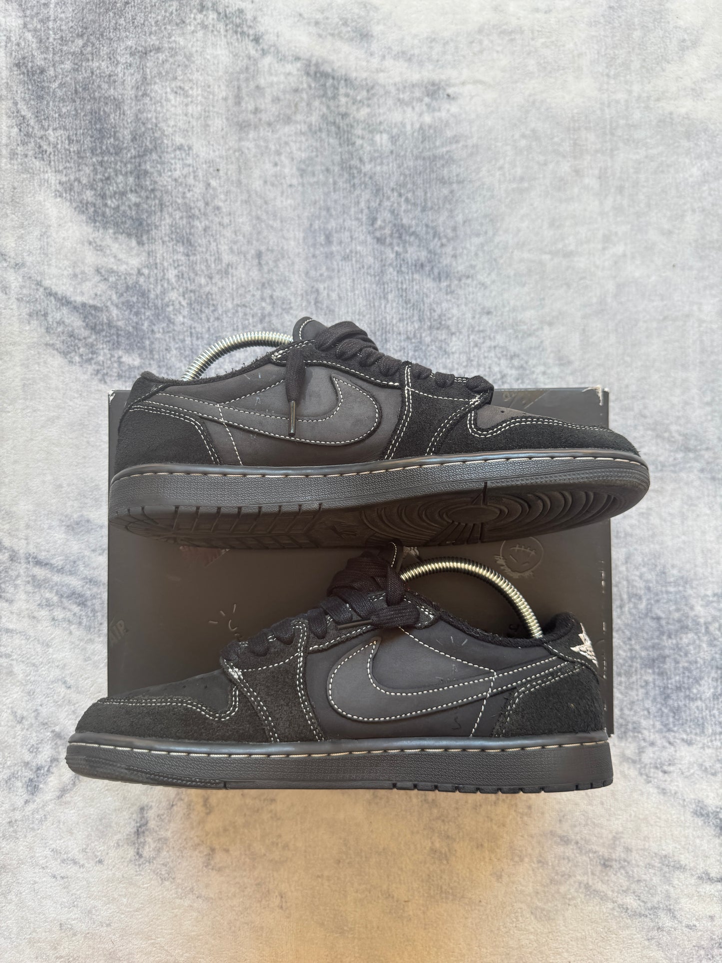 Jordan 1 Low Travis Scott Black Phantom