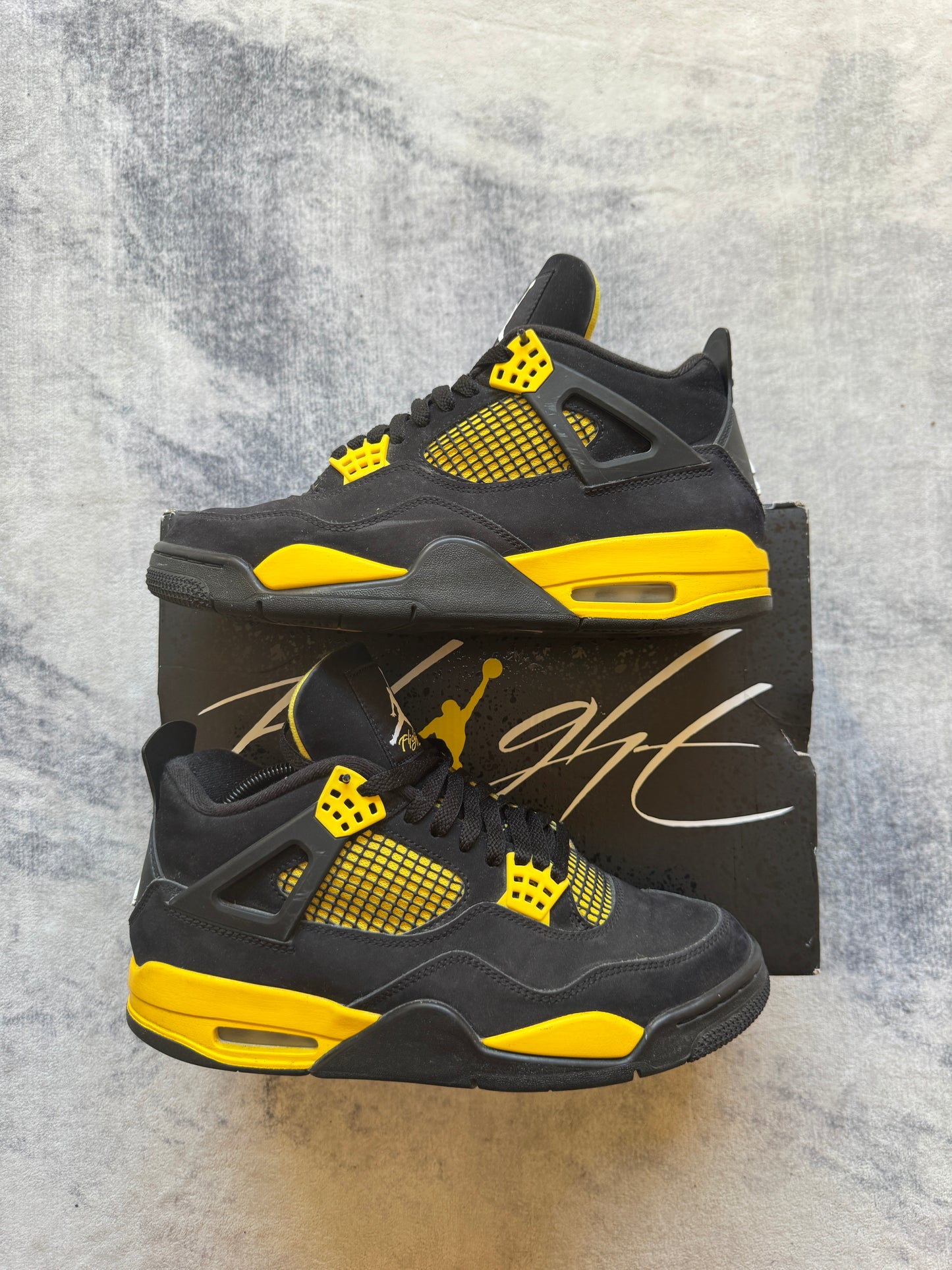 Jordan 4 Yellow Thunder