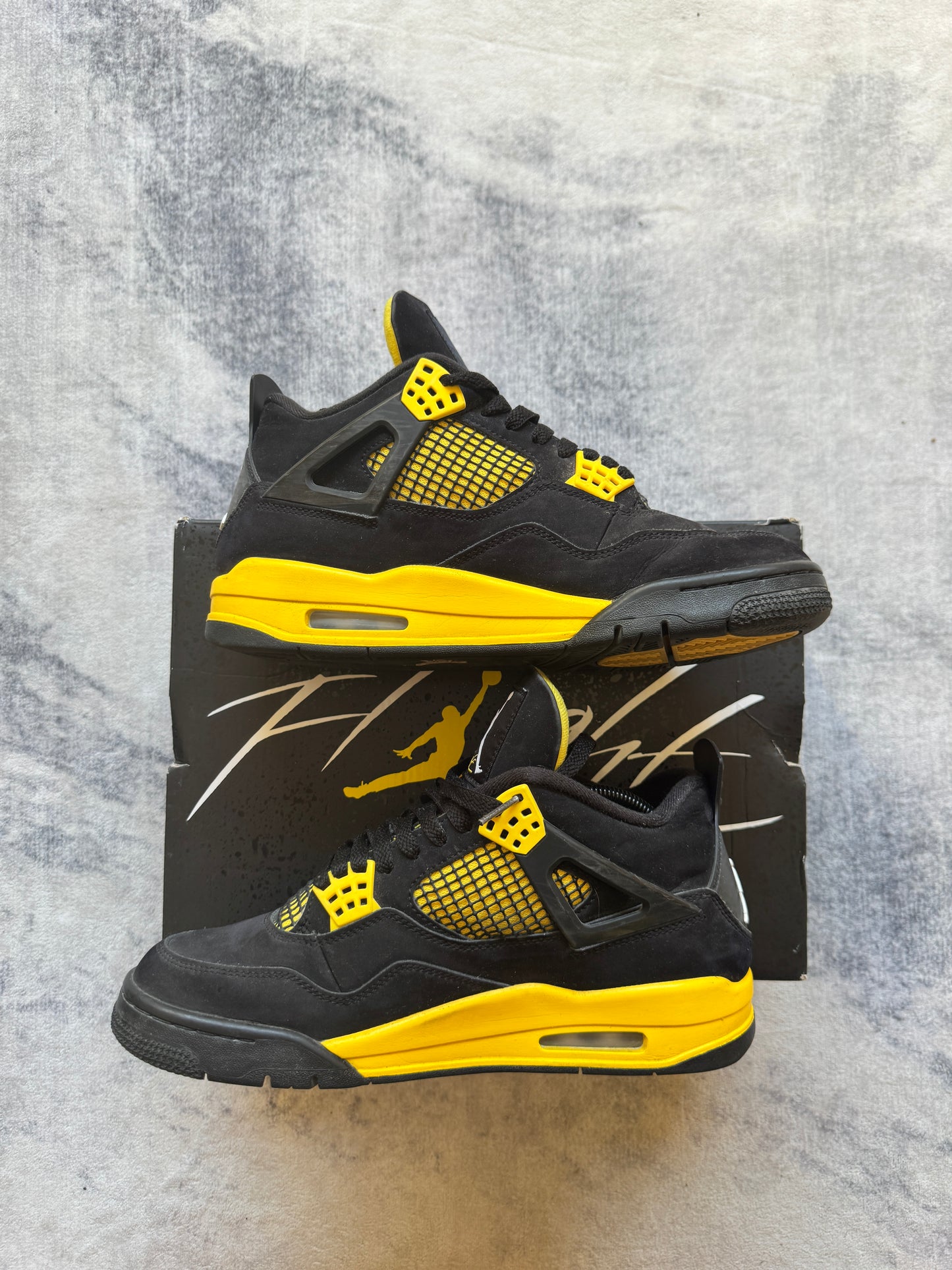 Jordan 4 Yellow Thunder