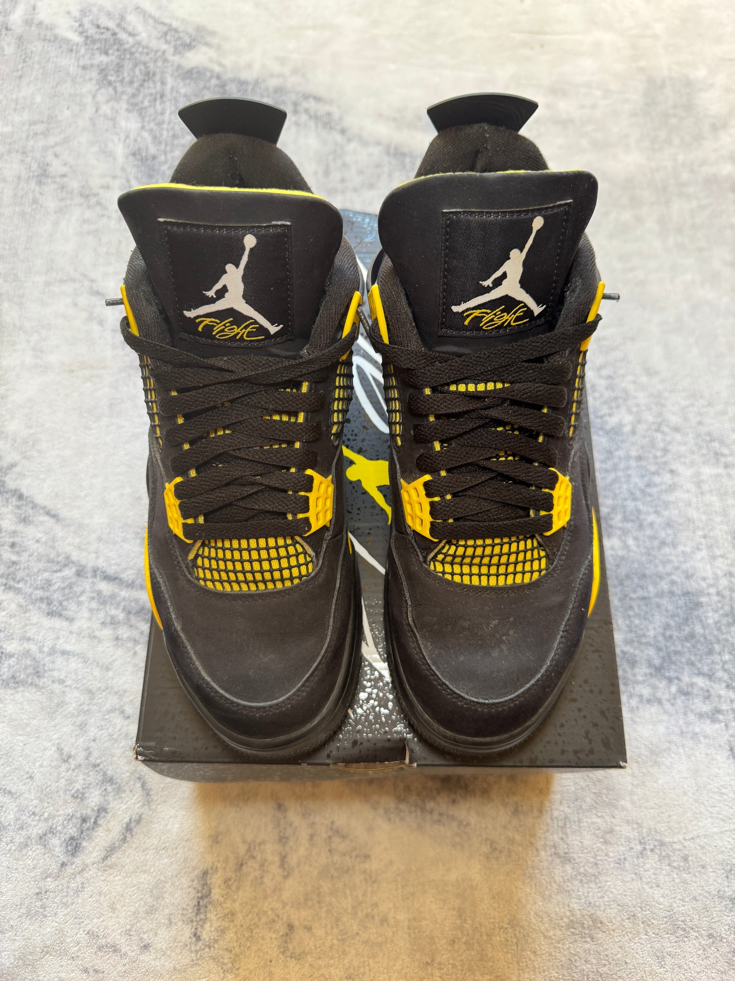 Jordan 4 Yellow Thunder