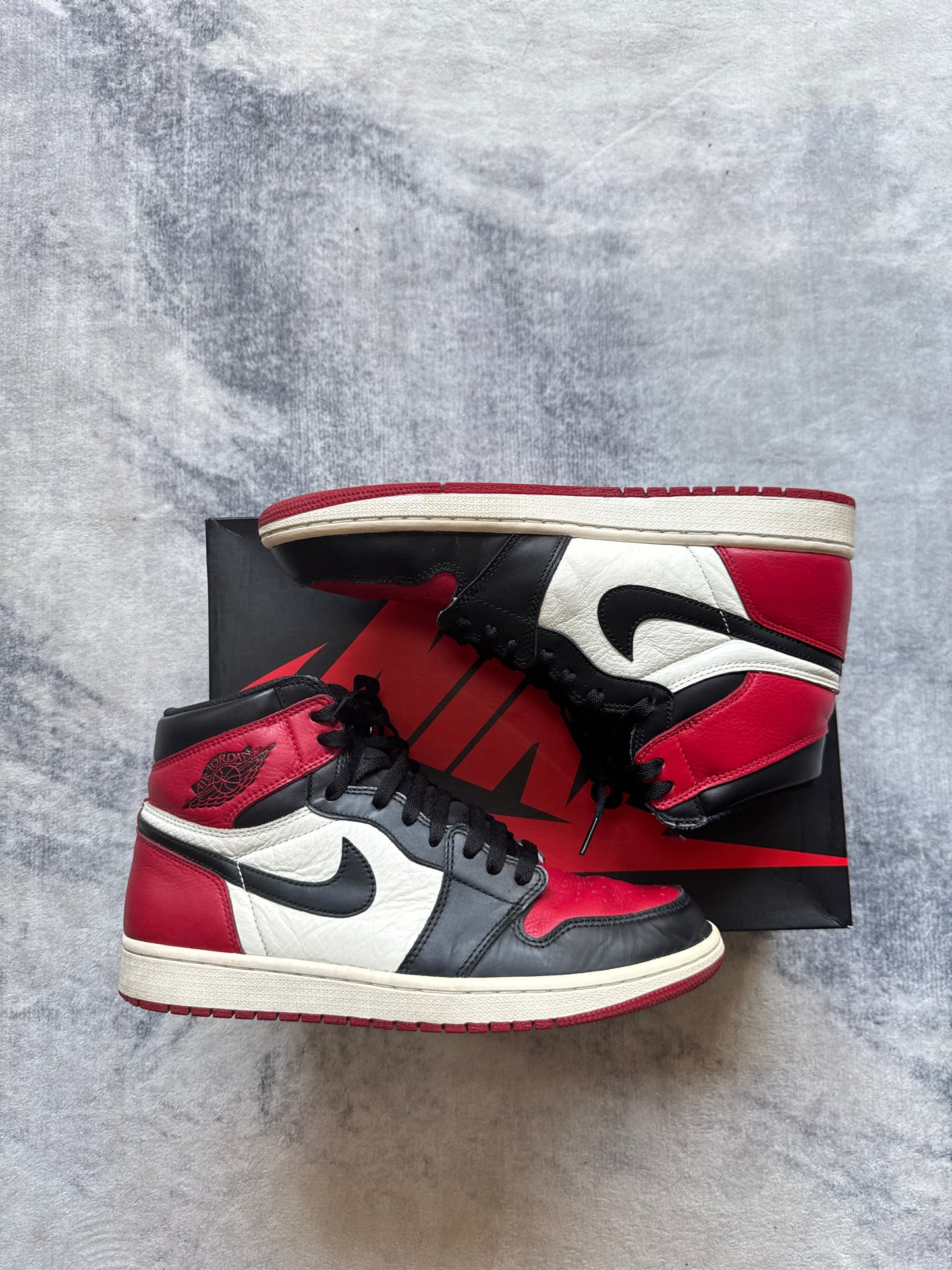 Jordan 1 High Bred Toe 2015