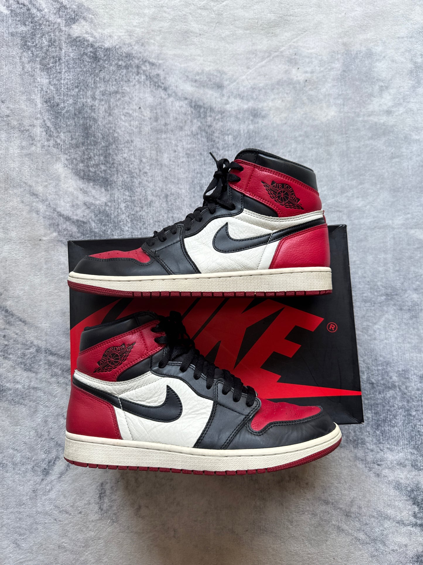 Jordan 1 High Bred Toe 2015