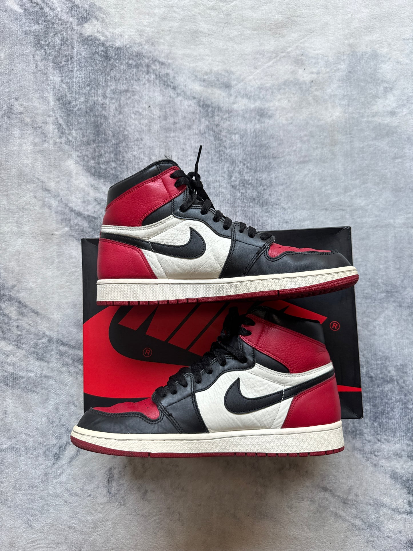 Jordan 1 High Bred Toe 2015