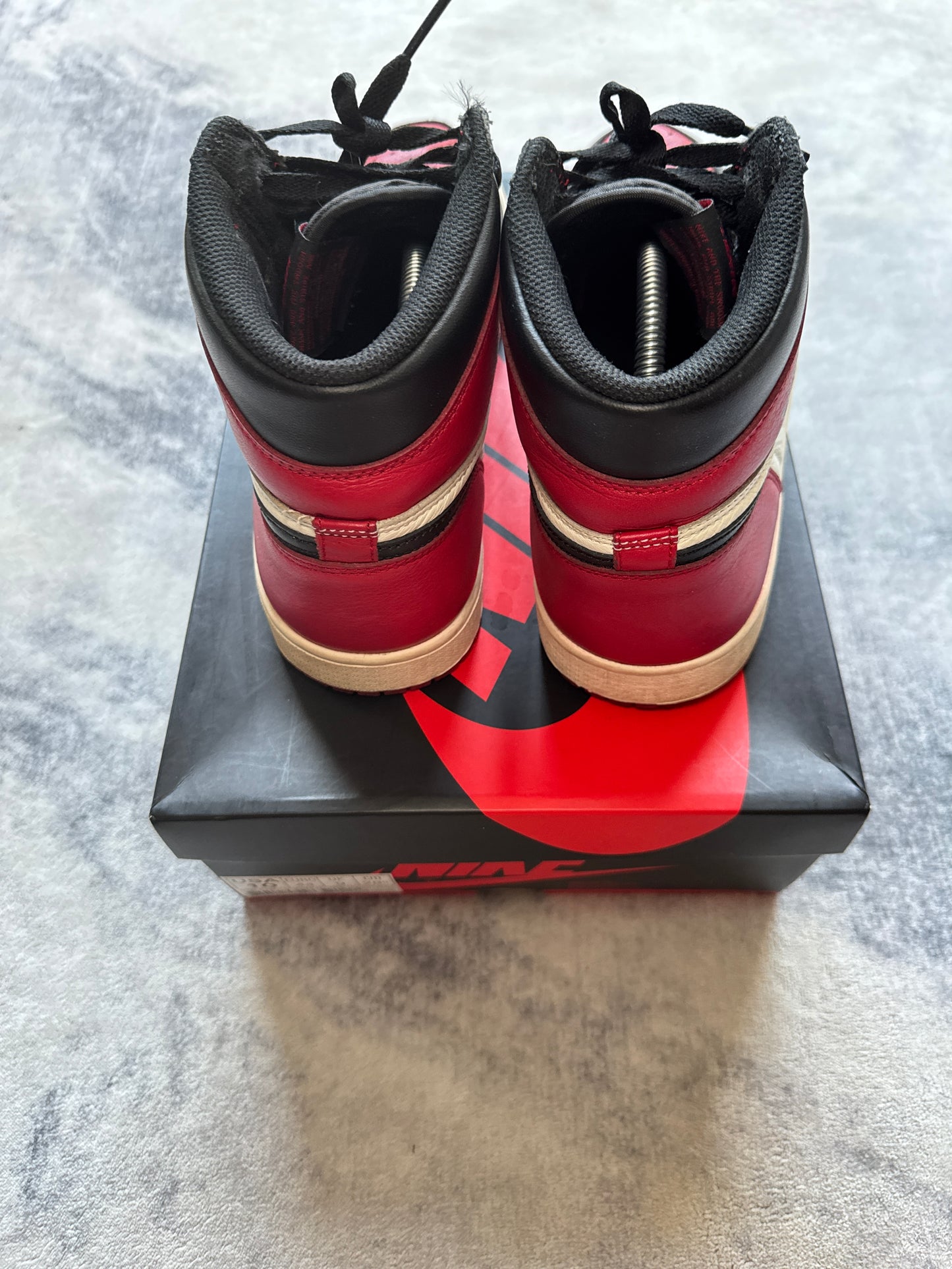 Jordan 1 High Bred Toe 2015