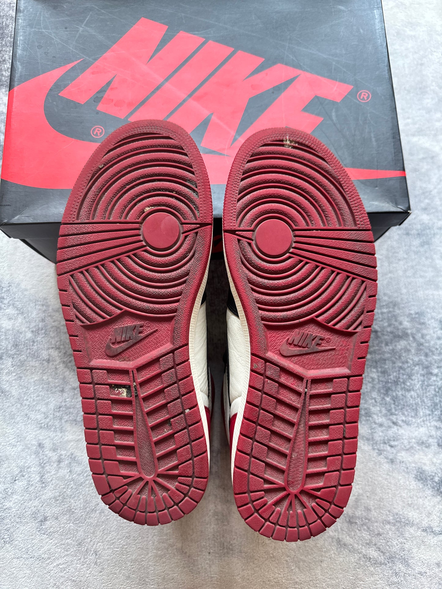 Jordan 1 High Bred Toe 2015