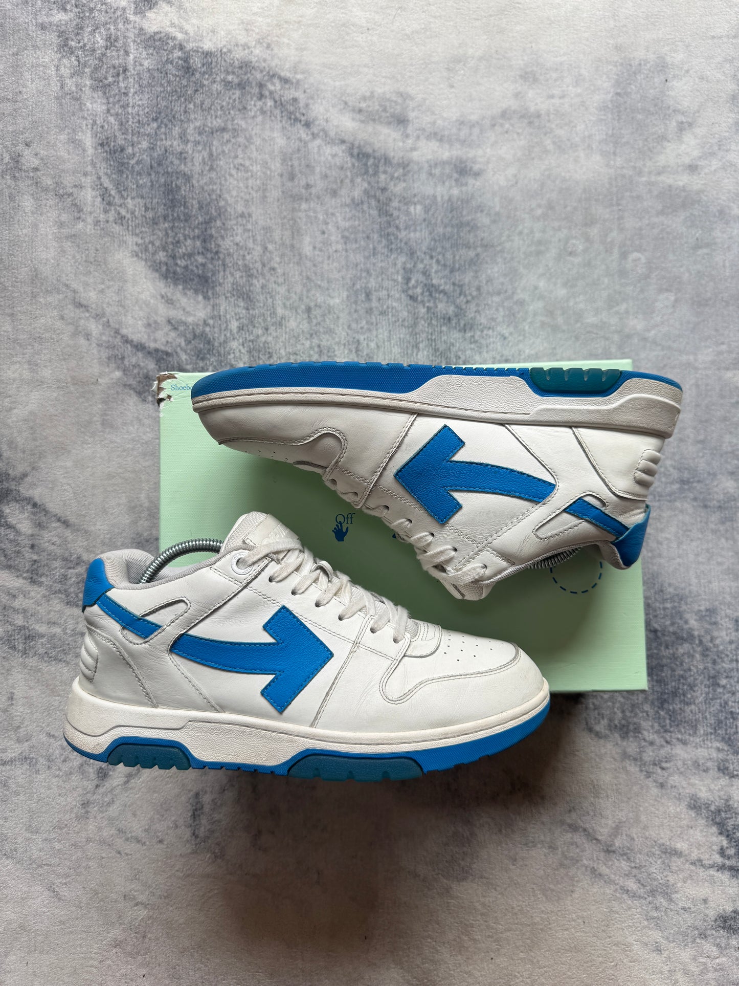 Off White Out Of Office White Azul