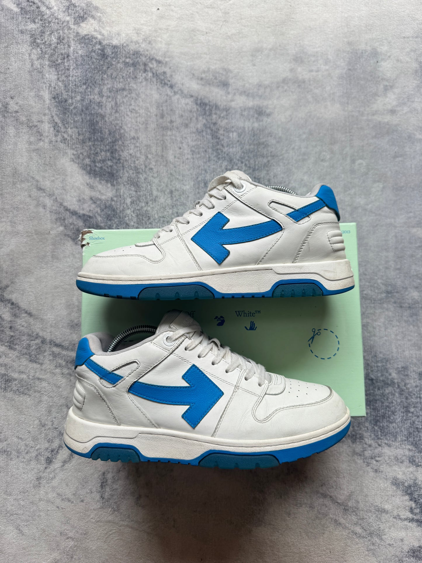 Off White Out Of Office White Azul