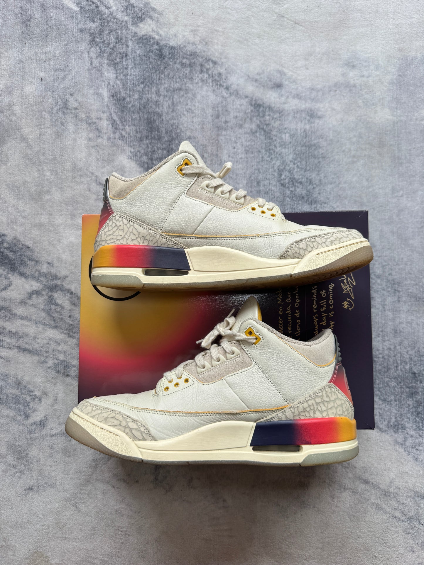 Jordan 3 J Balvin Medellin