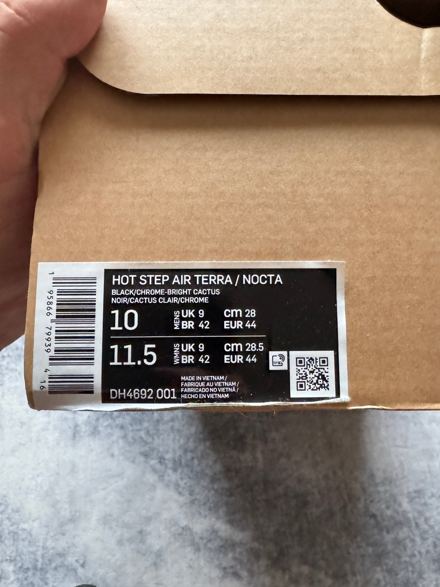 Nike Nocta Hot Step 1 Black