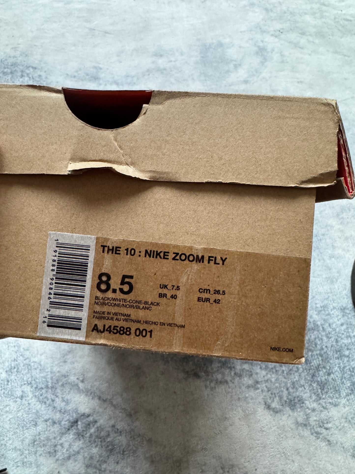 Nike Zoom Fly Off White Black