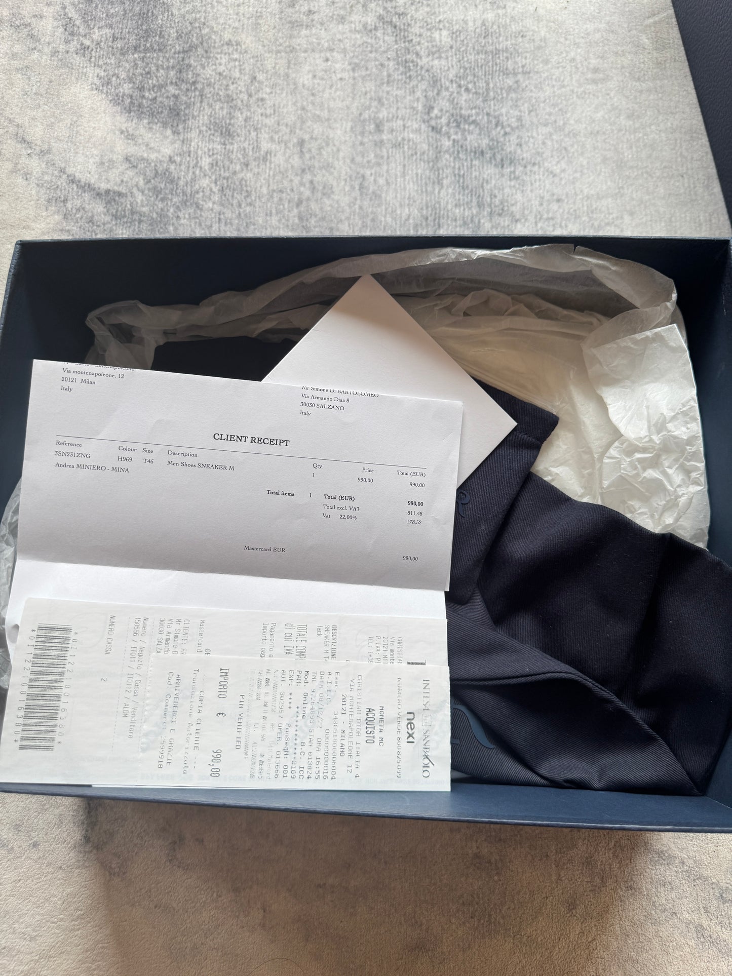 Dior B22 Black