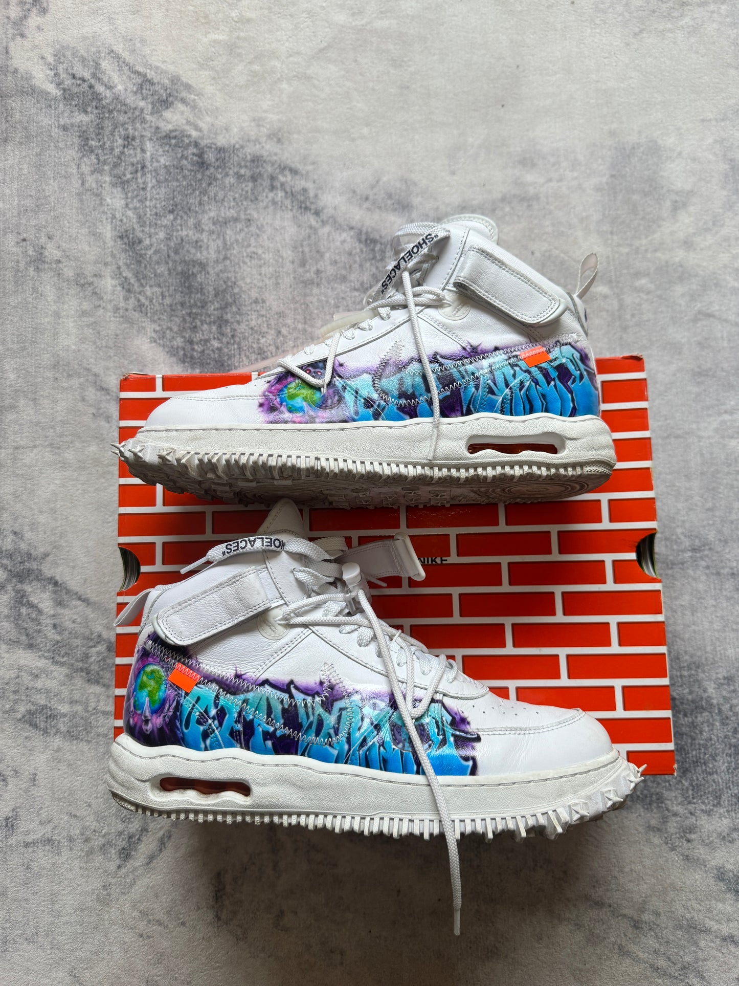 Nike Air Force 1 Mid Off White Graffiti