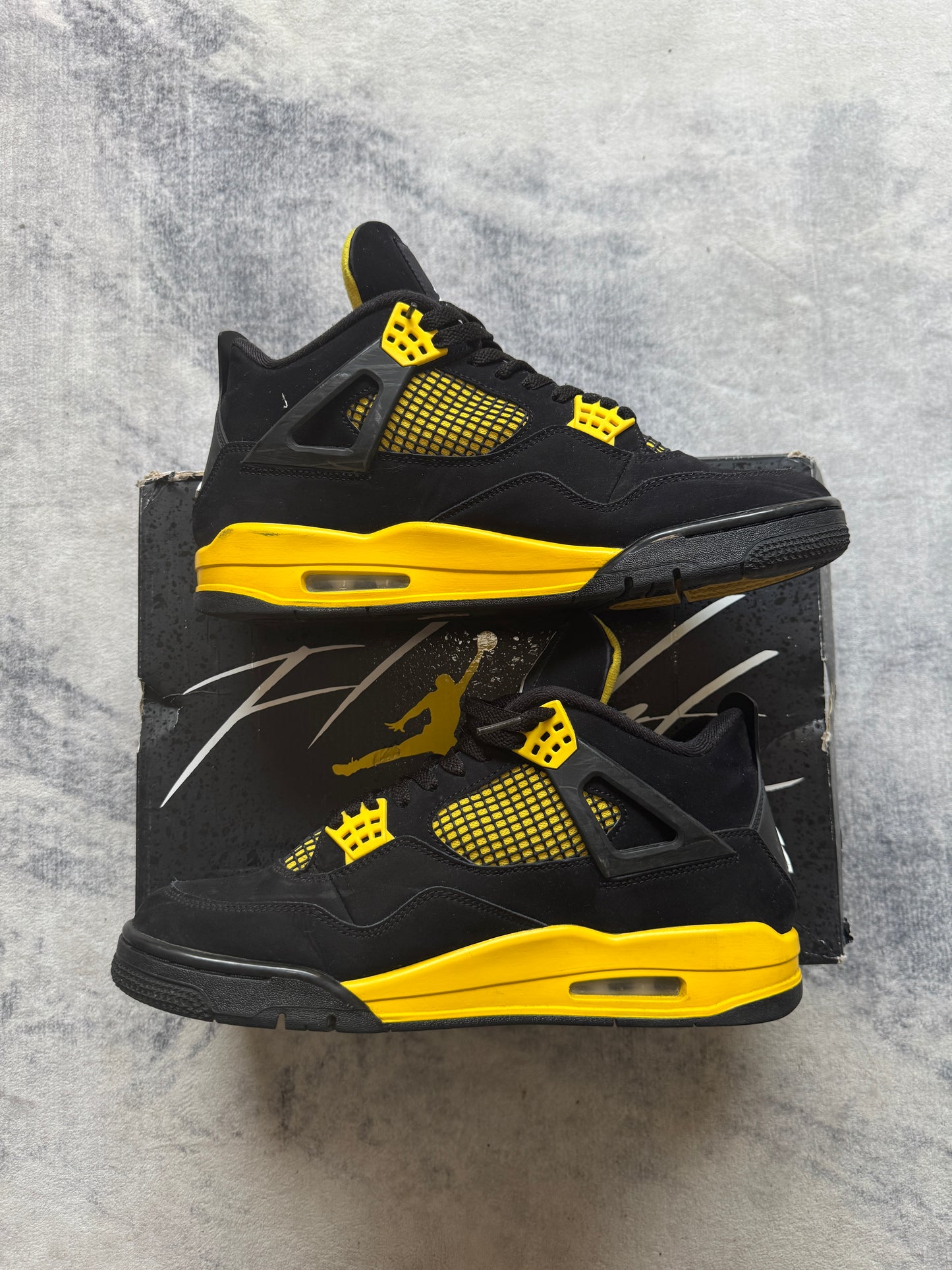 Jordan 4 Yellow Thunder