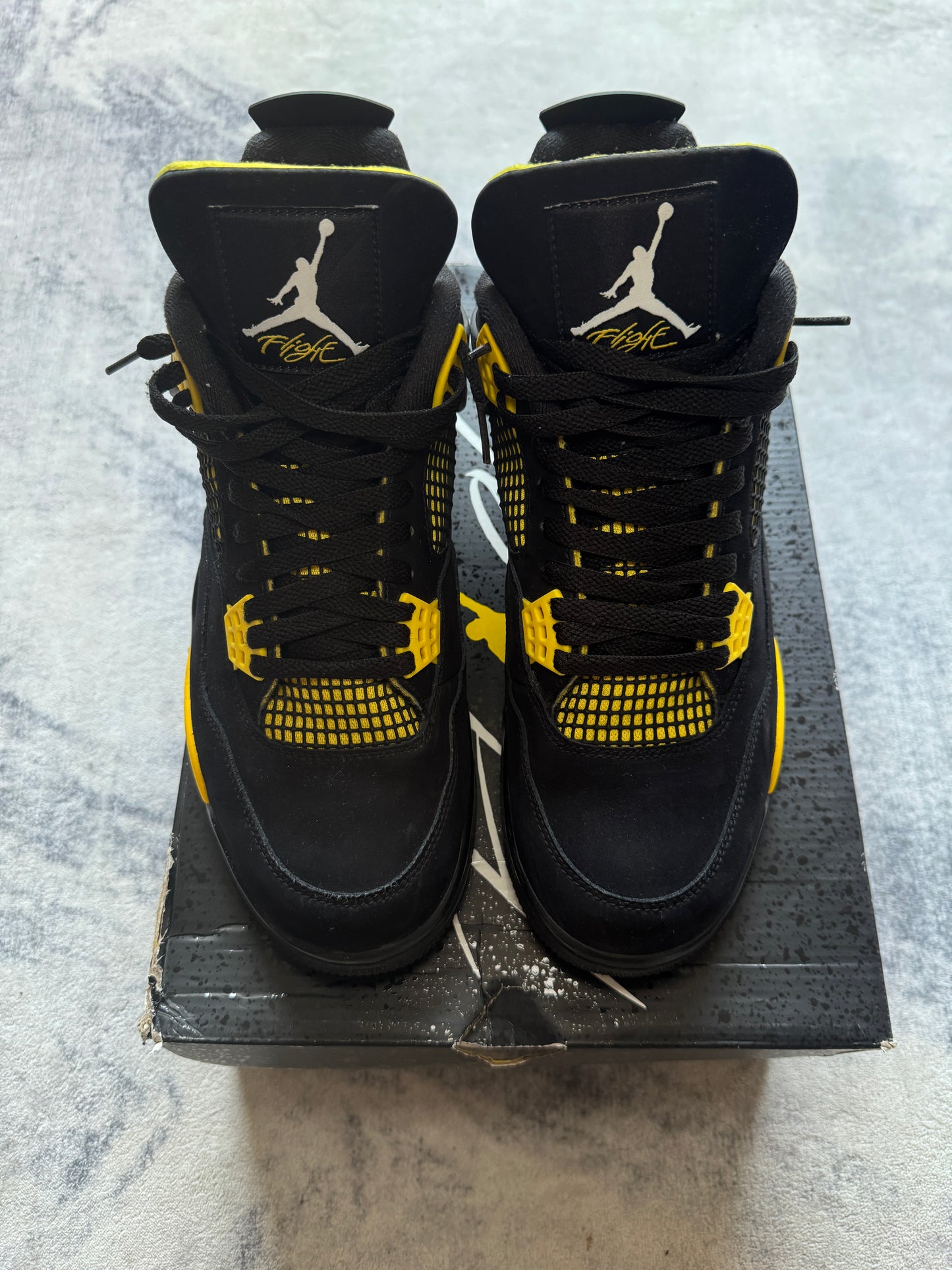 Jordan 4 Yellow Thunder