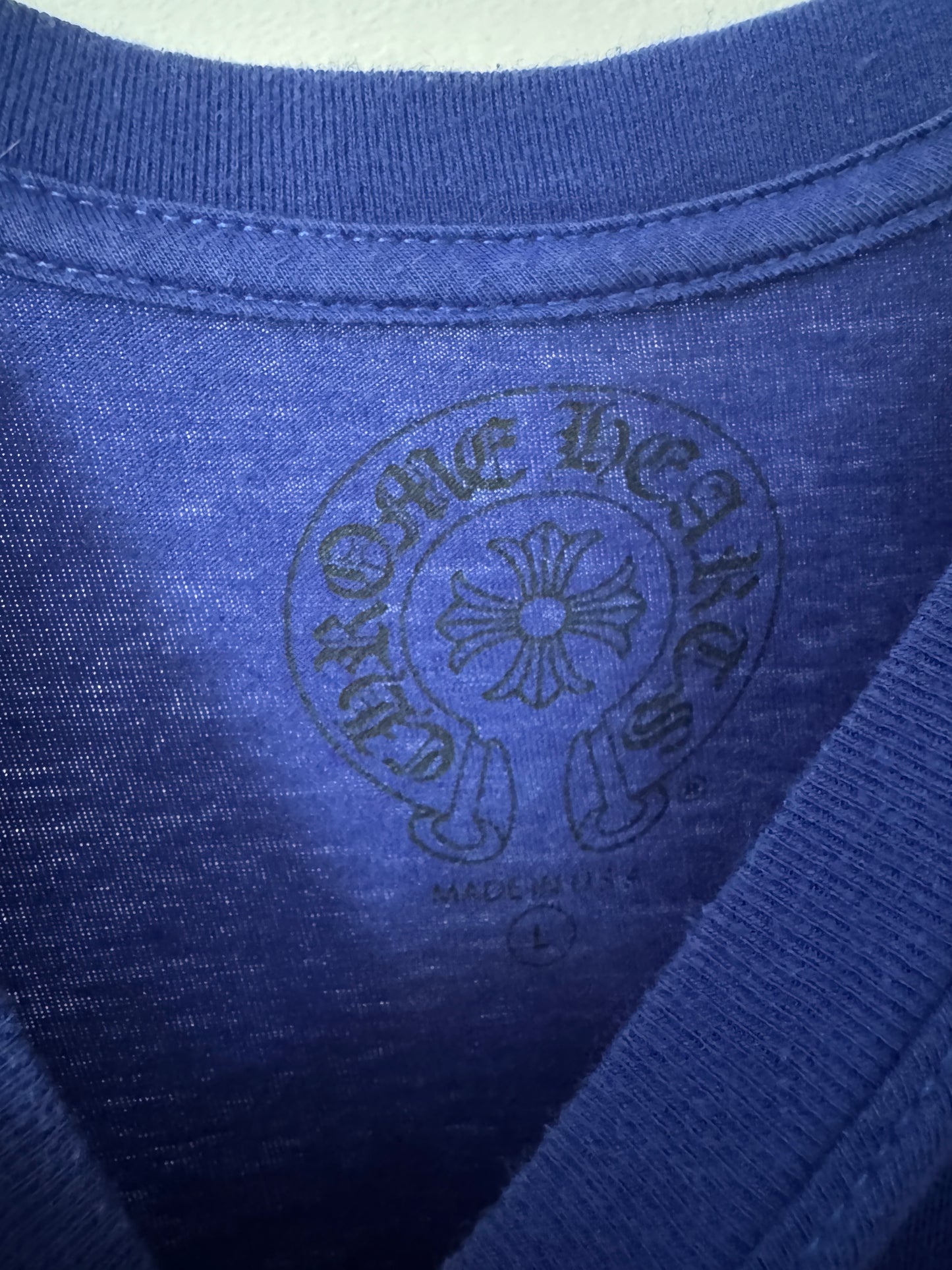 Chrome Hearts Blu Star Longsleeve