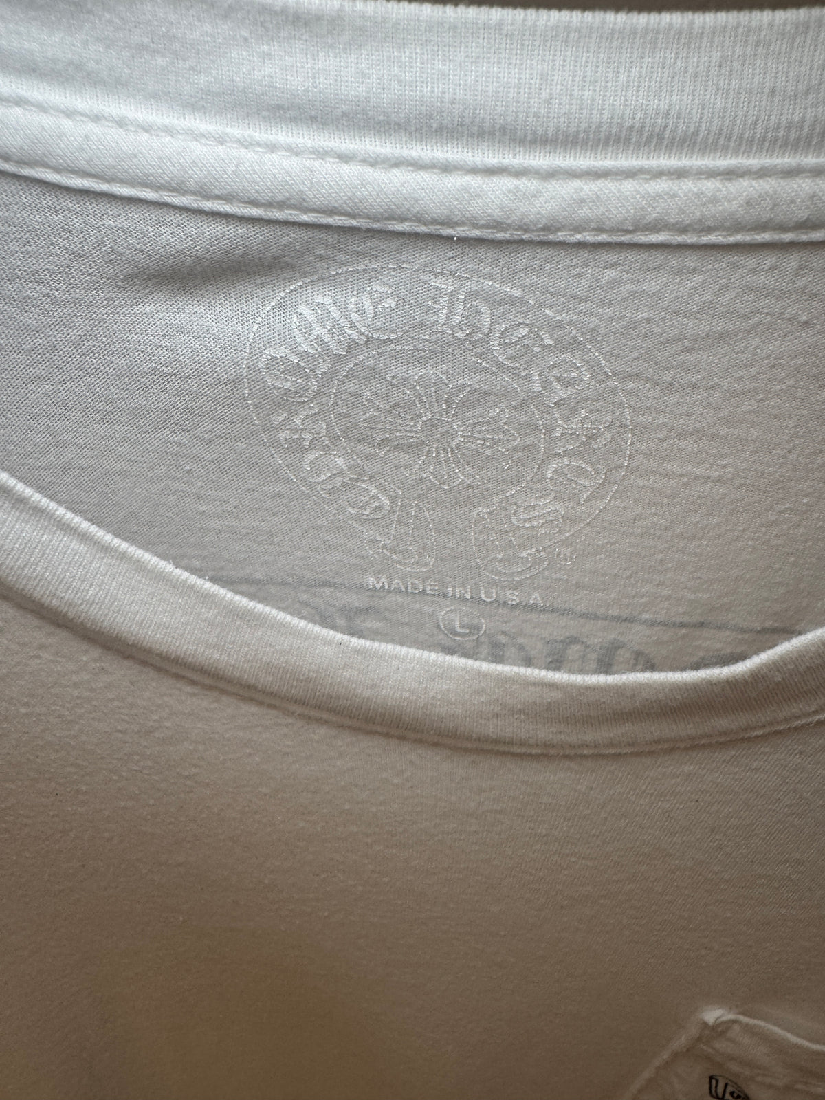 Chrome Hearts White Logo T-Shirt