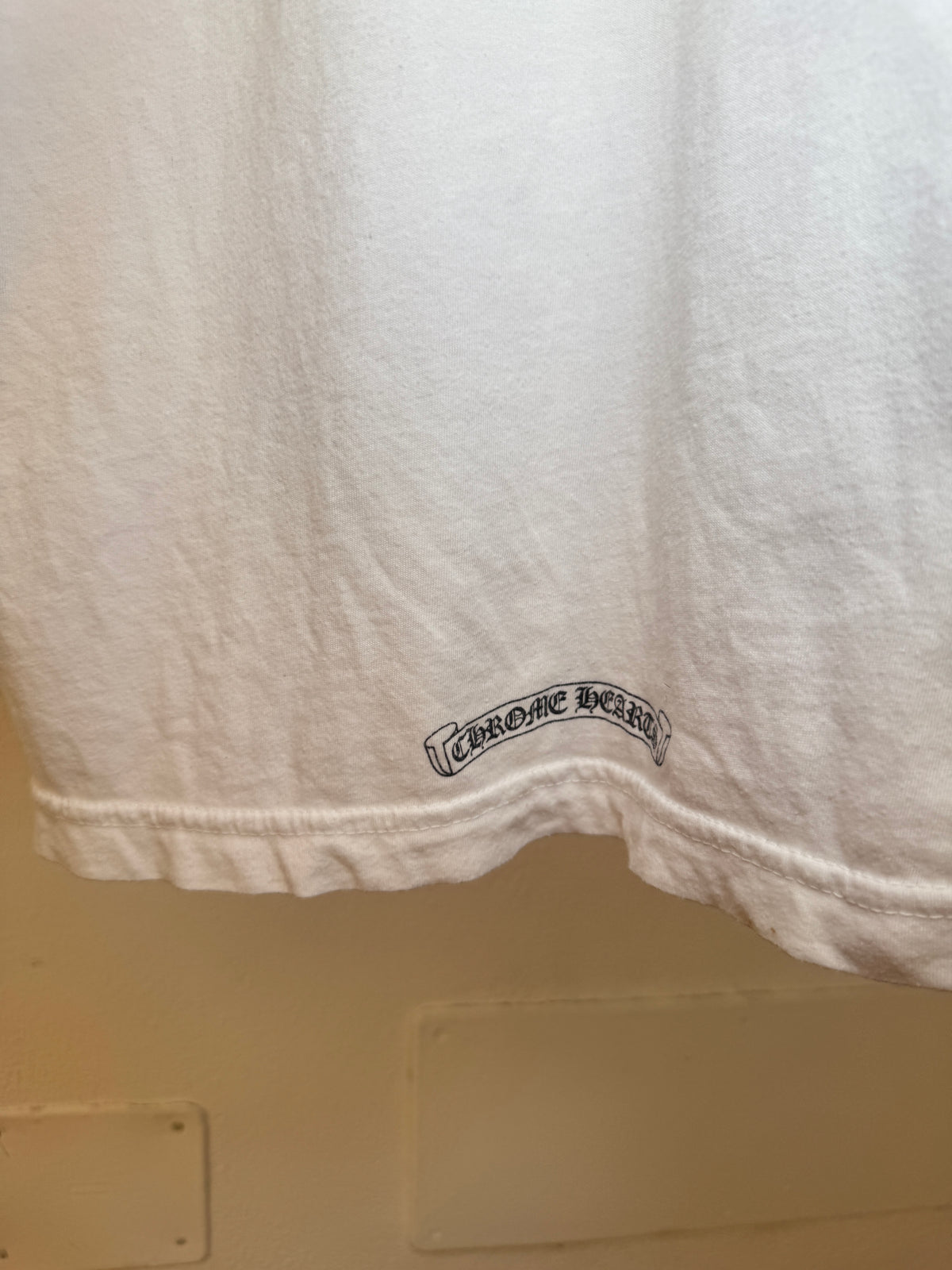 Chrome Hearts White Logo T-Shirt