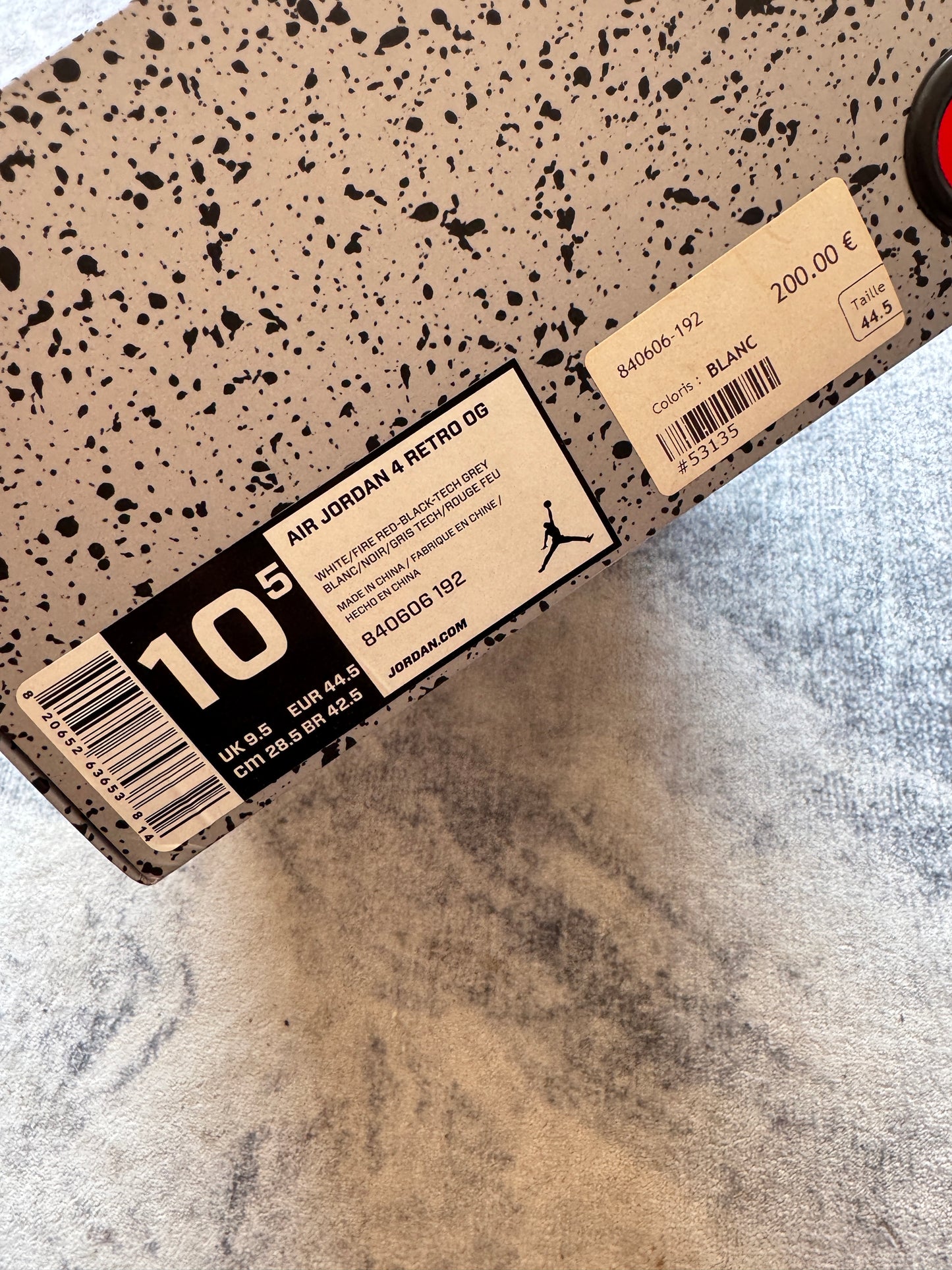 Jordan 4 White Cement 2016