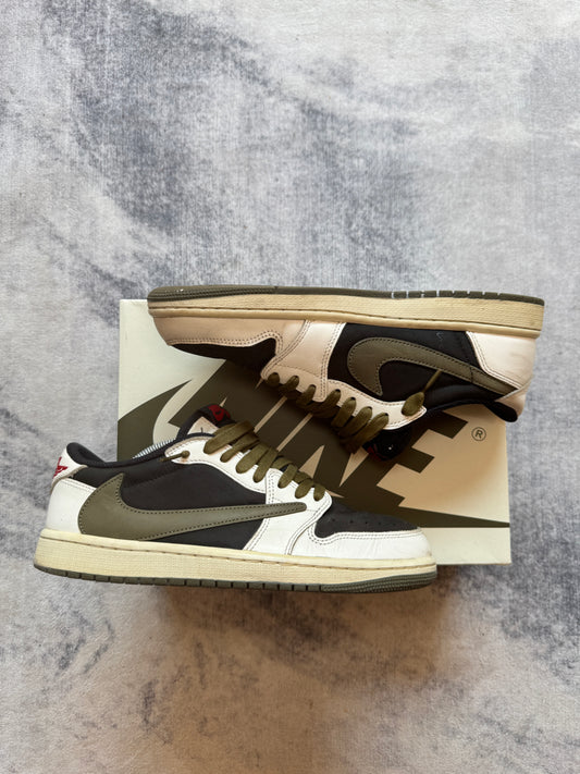Jordan 1 Low Travis Scott Olive