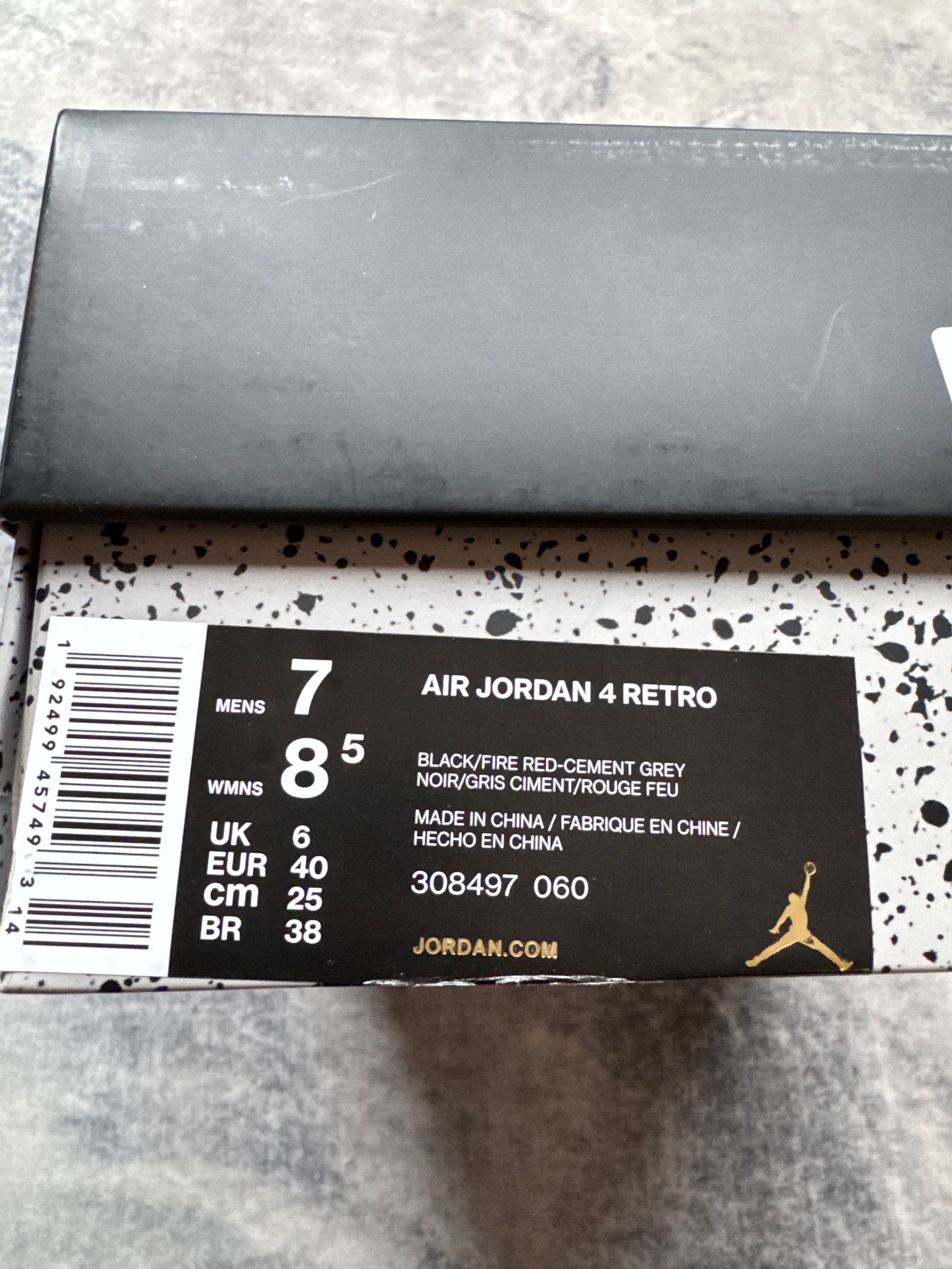 Jordan 4 Bred OG