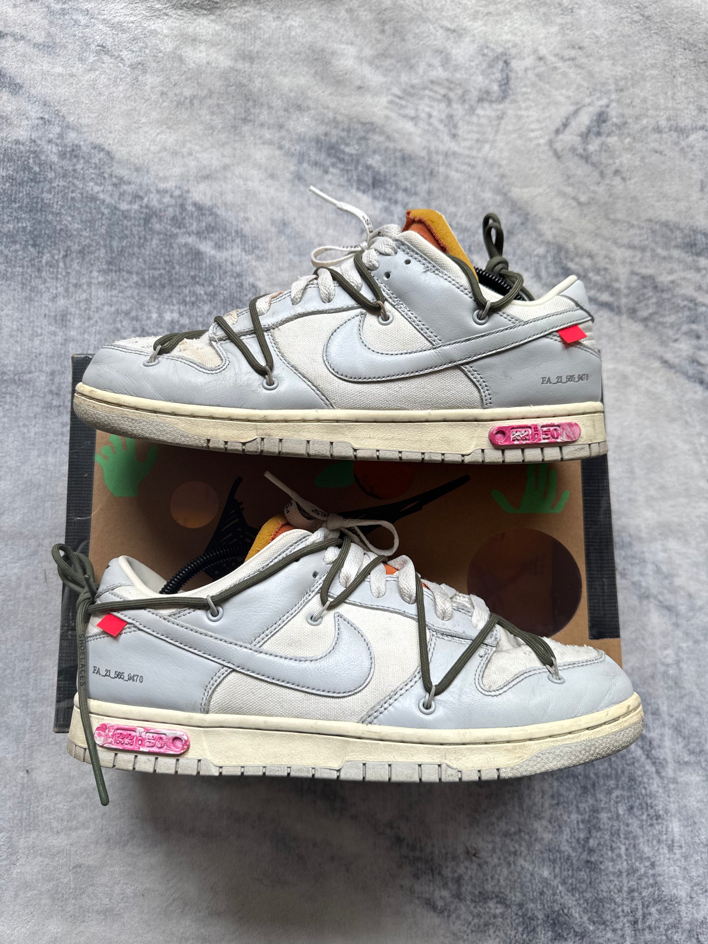 Nike Dunk low Off White Lot 22