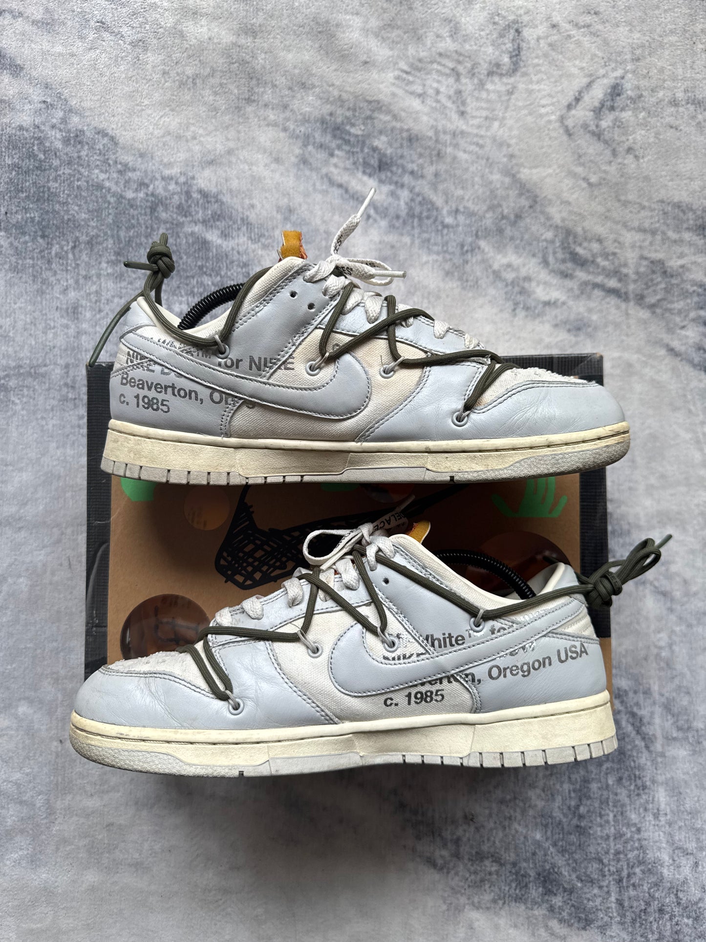 Nike Dunk low Off White Lot 22