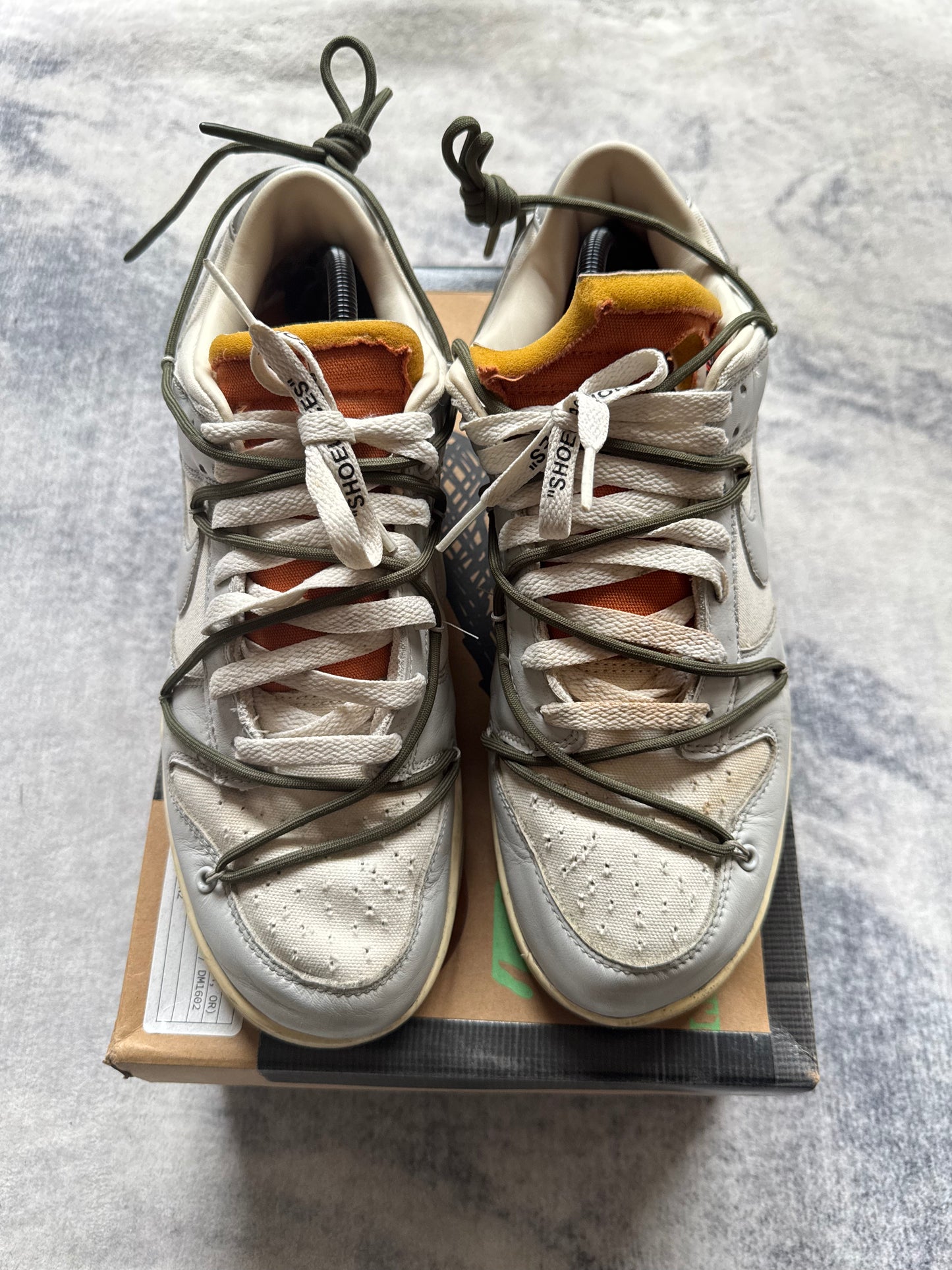 Nike Dunk low Off White Lot 22
