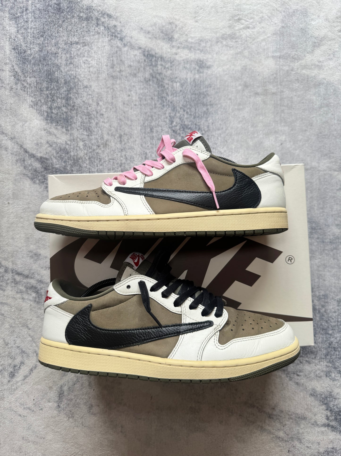 Jordan 1 Low Travis Scott Medium Olive