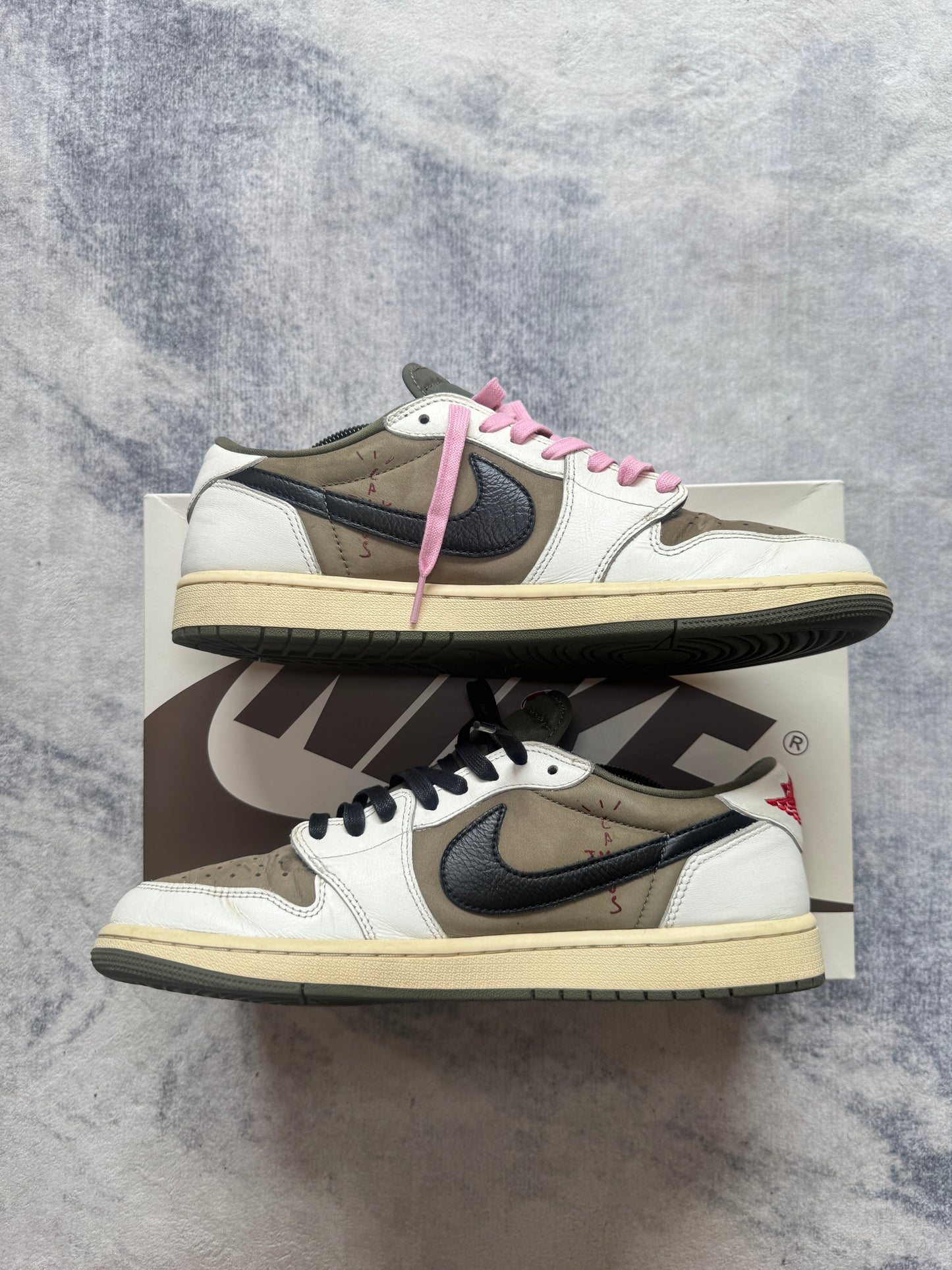 Jordan 1 Low Travis Scott Medium Olive