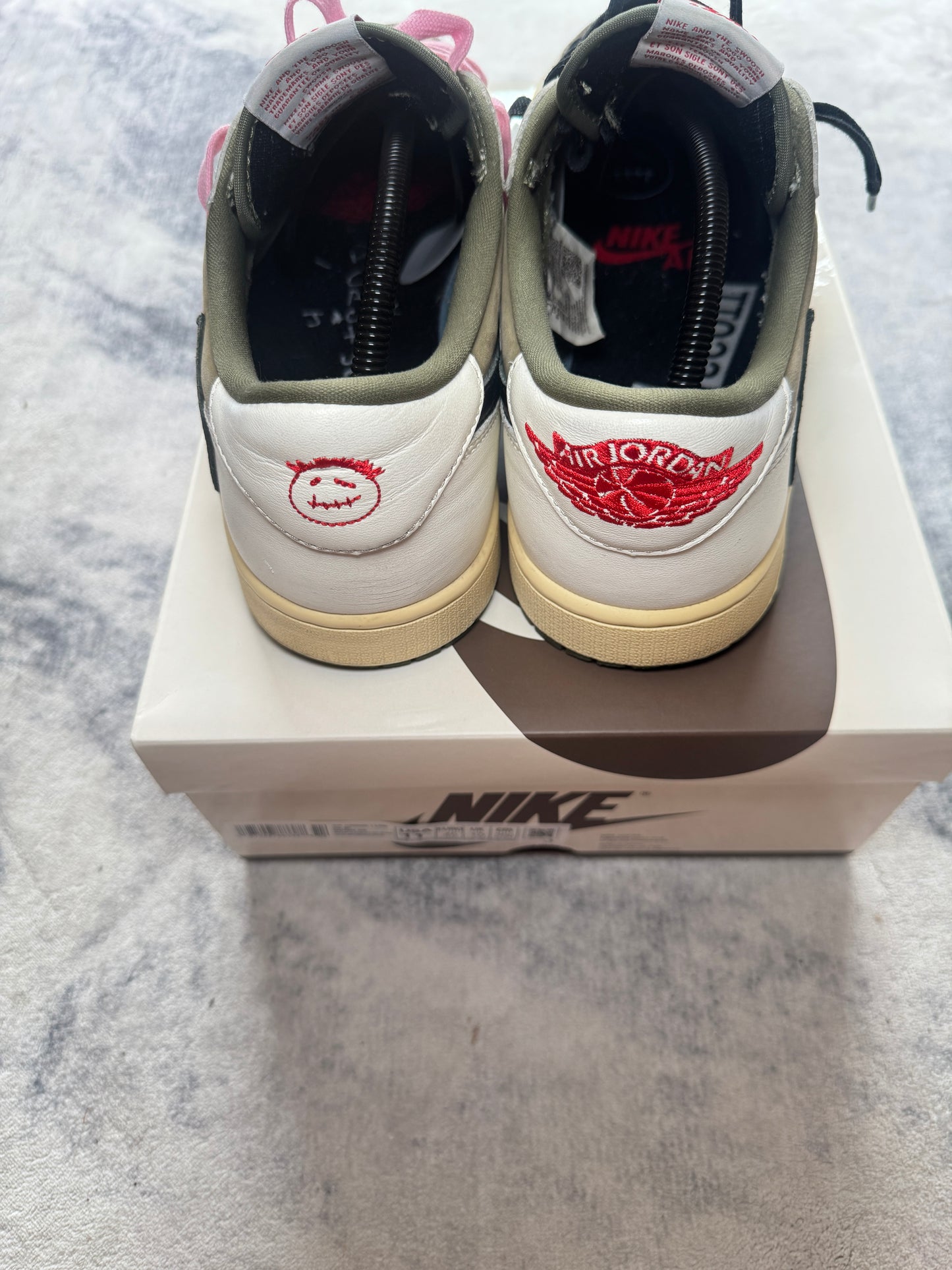 Jordan 1 Low Travis Scott Medium Olive