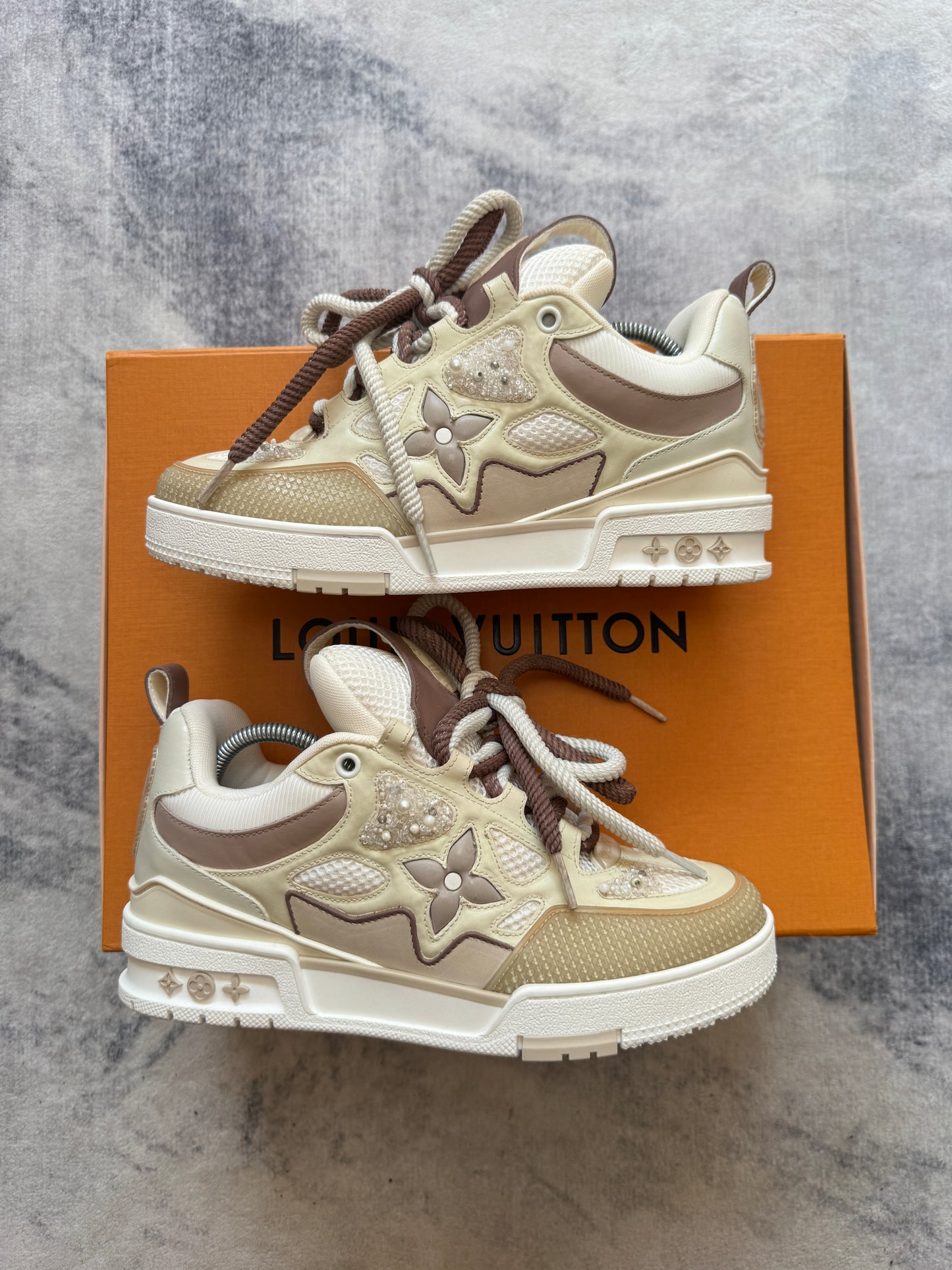 1 of 1 Louis Vuitton Skate Custom By LV