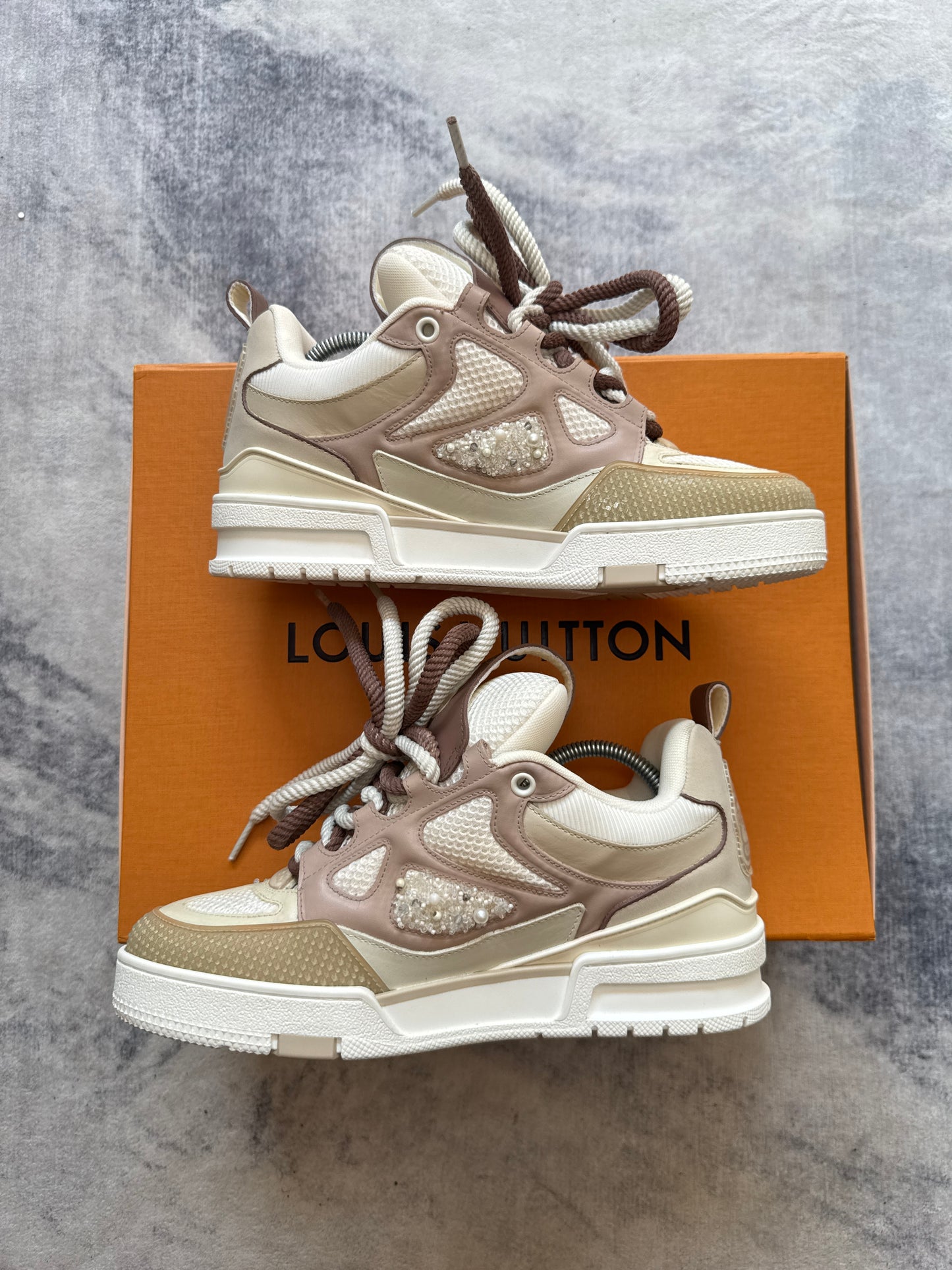 1 of 1 Louis Vuitton Skate Custom By LV