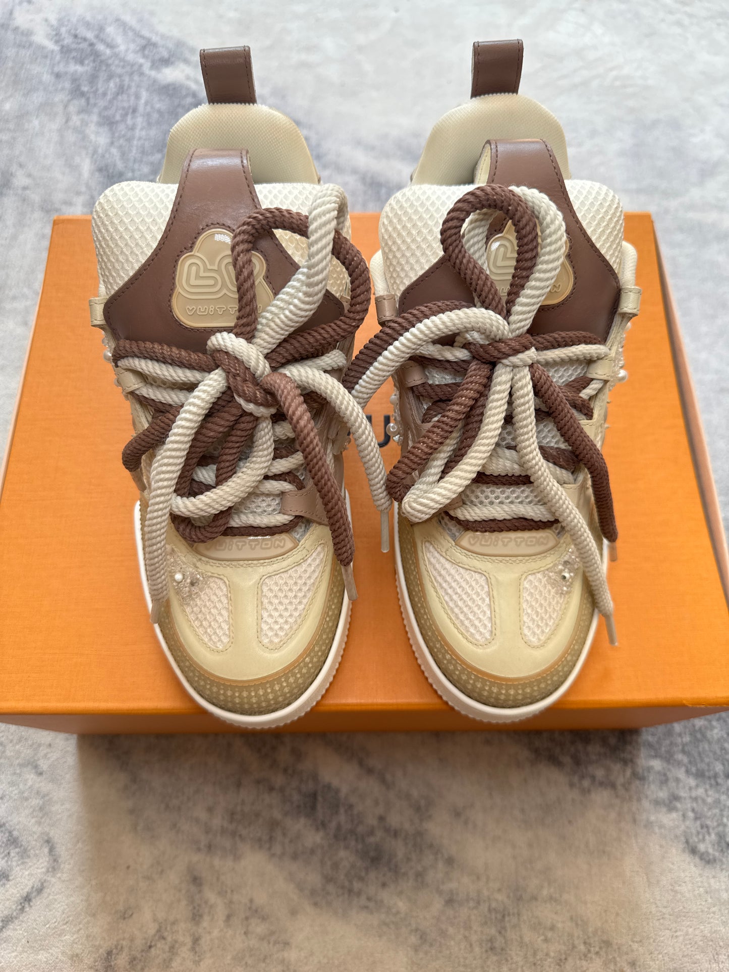 1 of 1 Louis Vuitton Skate Custom By LV