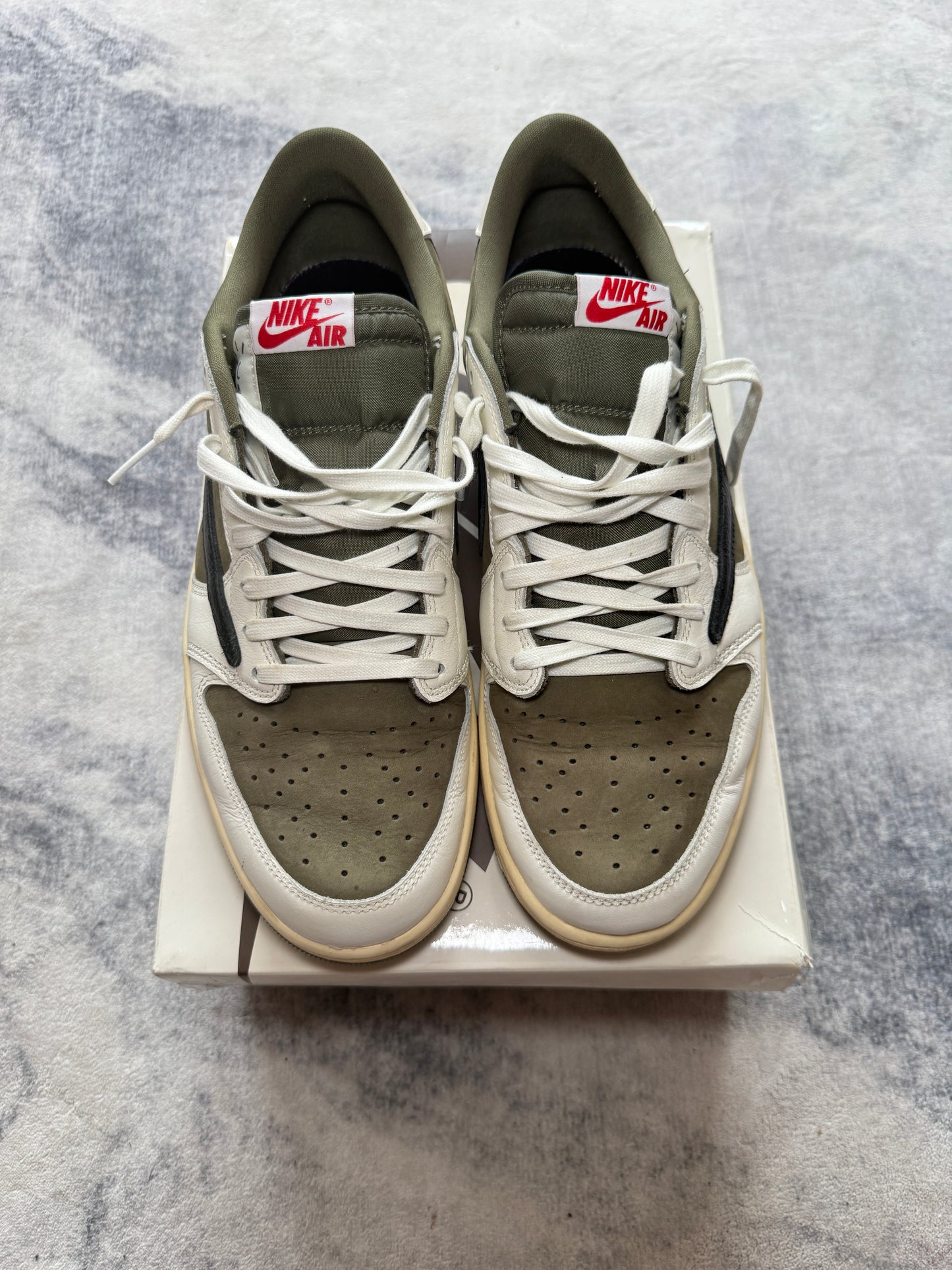 Jordan 1 Low Travis Scott Medium Olive