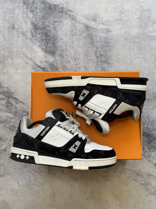 Louis Vuitton Trainer Denim Black