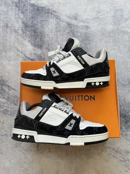 Louis Vuitton Trainer Denim Black